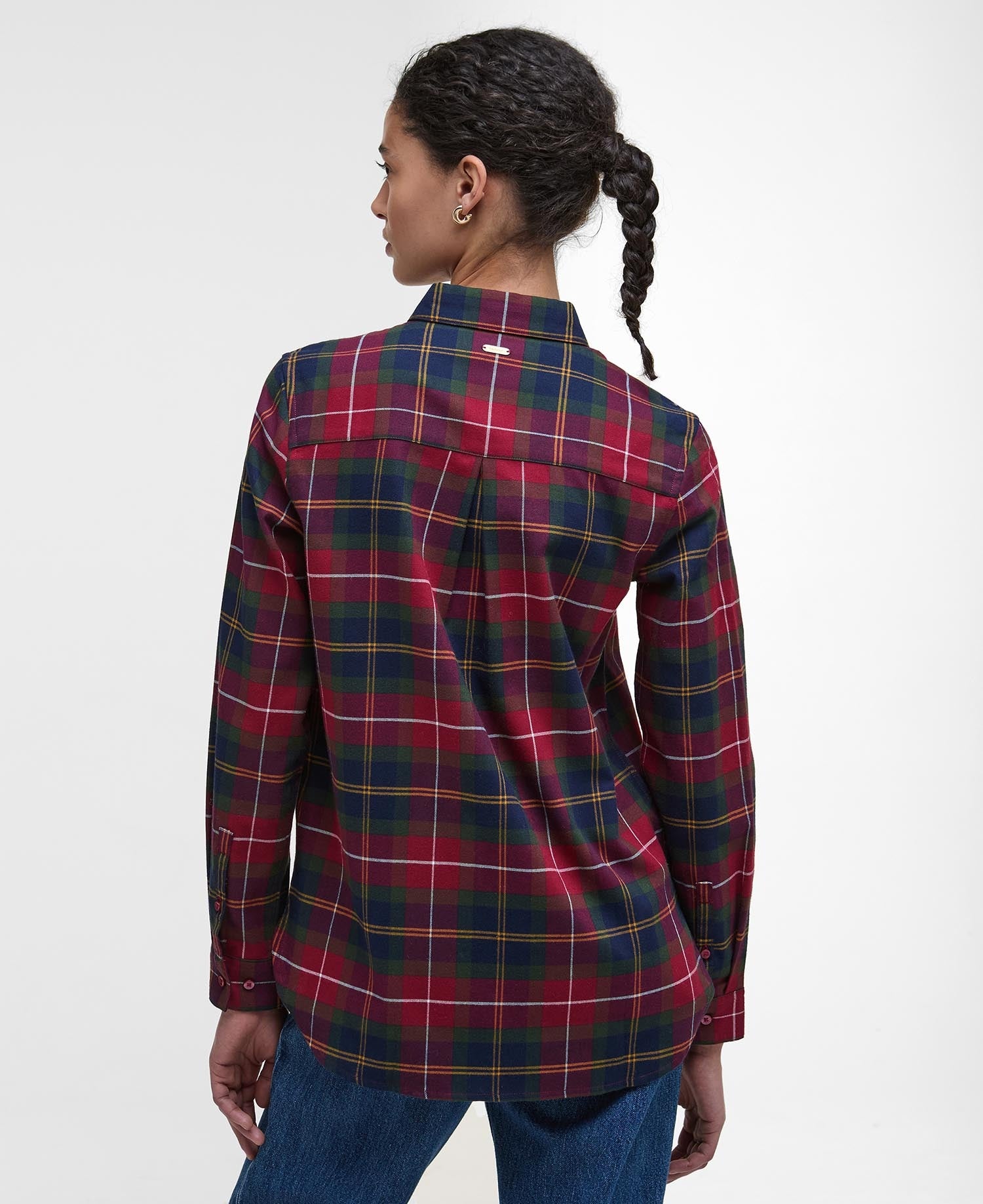 Glades Relaxed Tartan Shirt - Winterberry Tartan