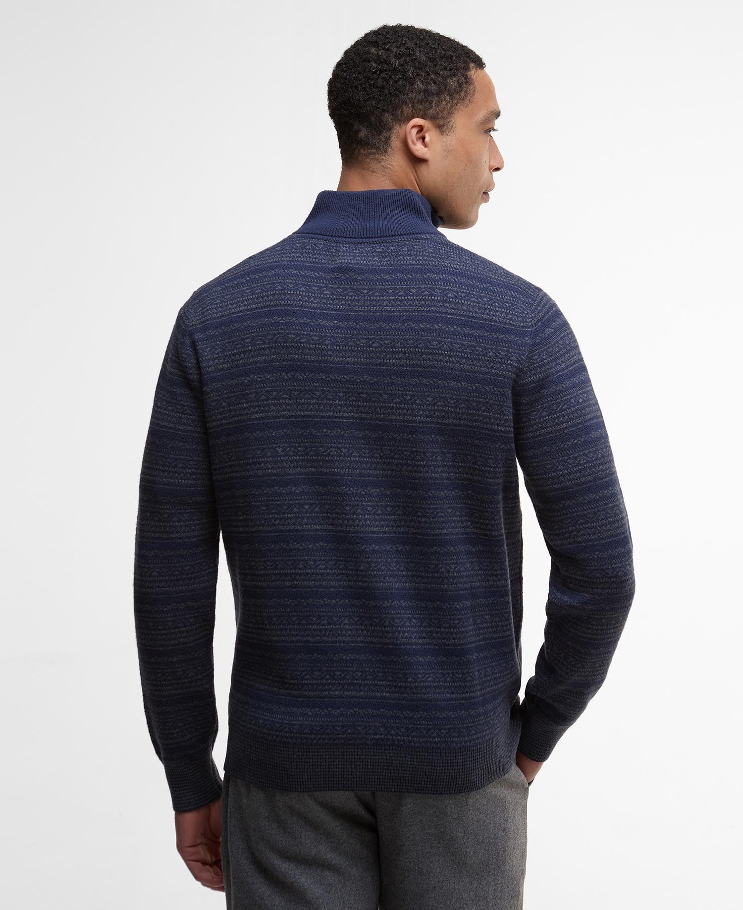 Dartfield Half-Zip Jumper - Navy