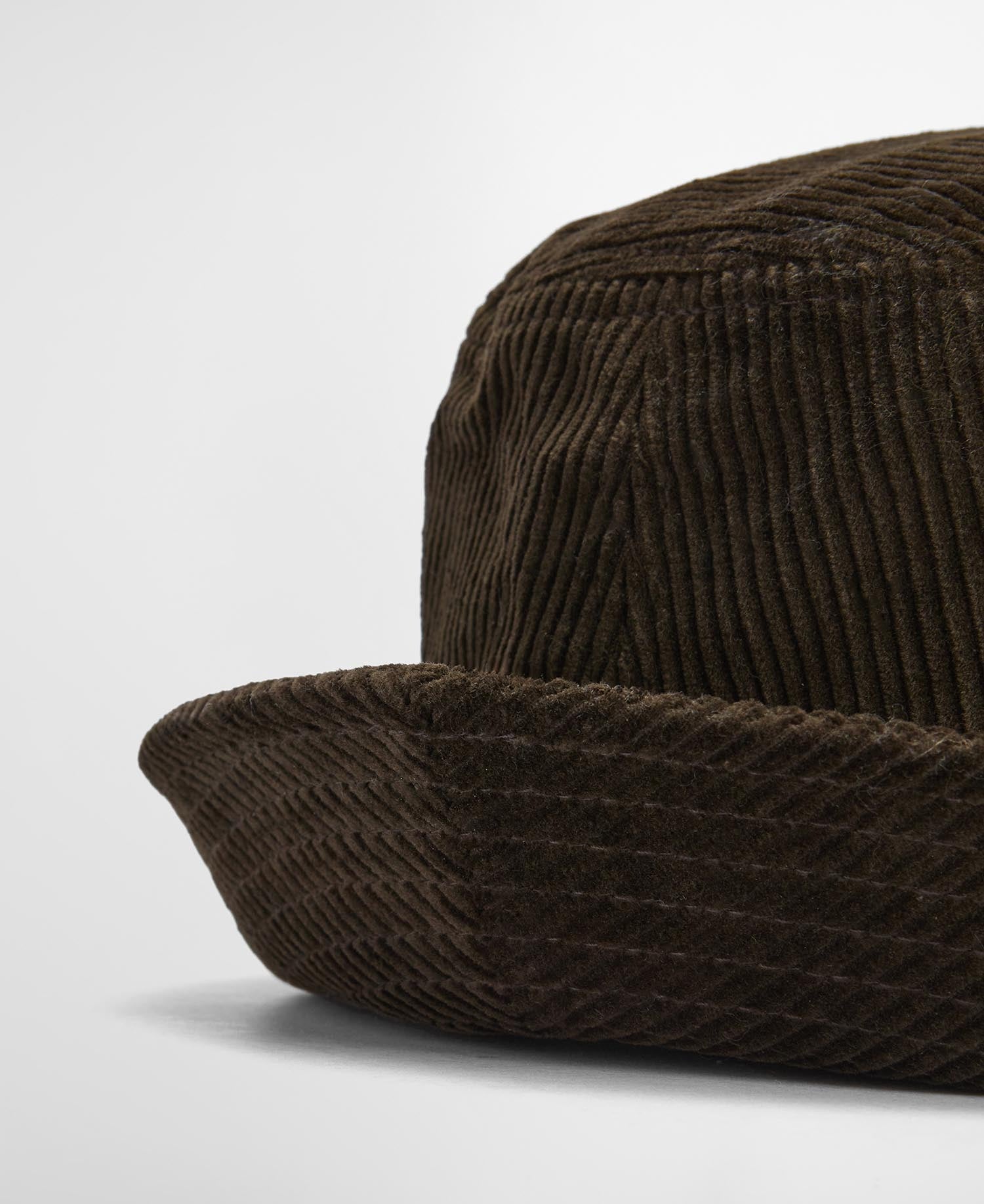 Ebberston Cord Bucket Hat - Olive