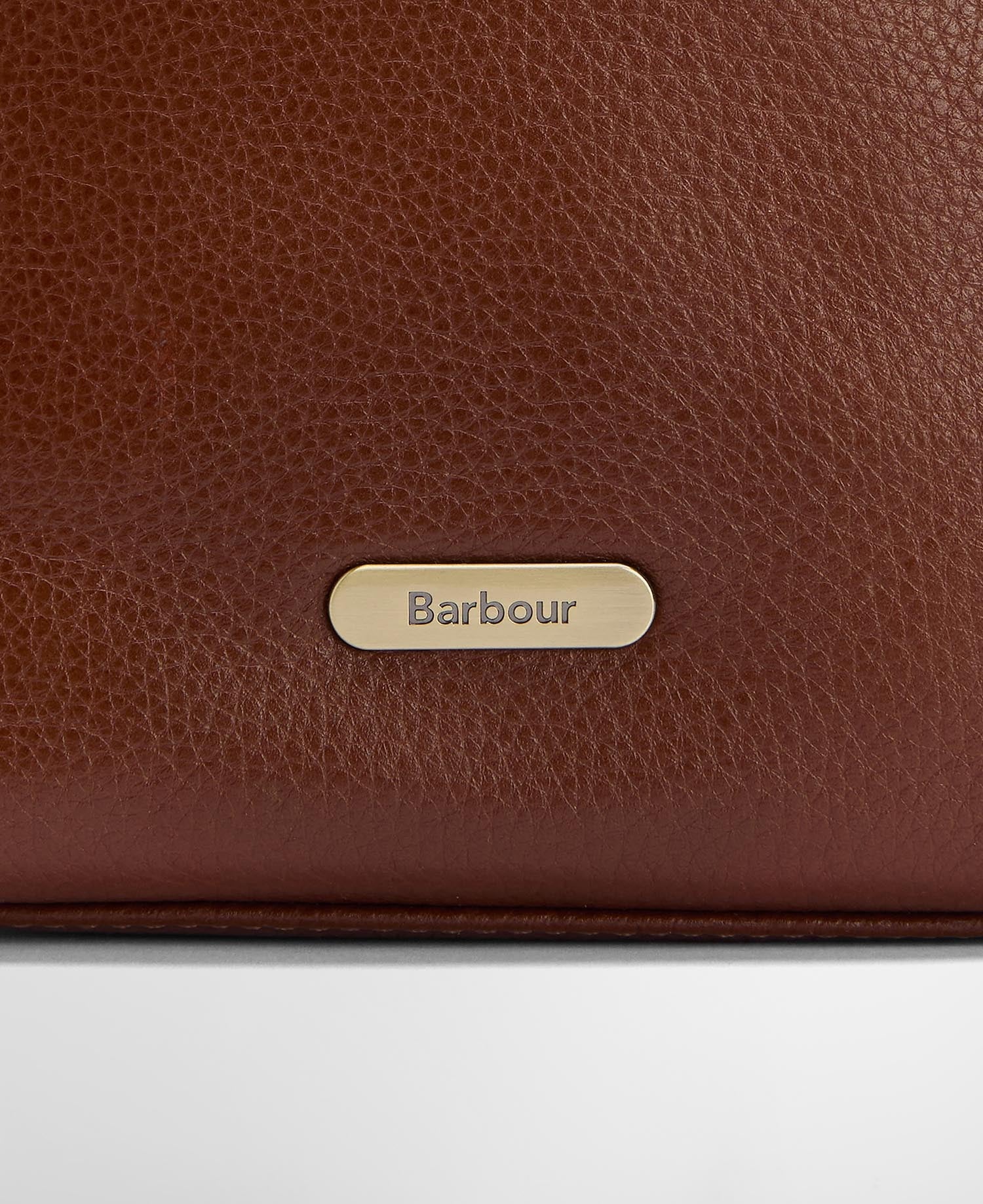 Cedar Leather Bucket Bag - Brown