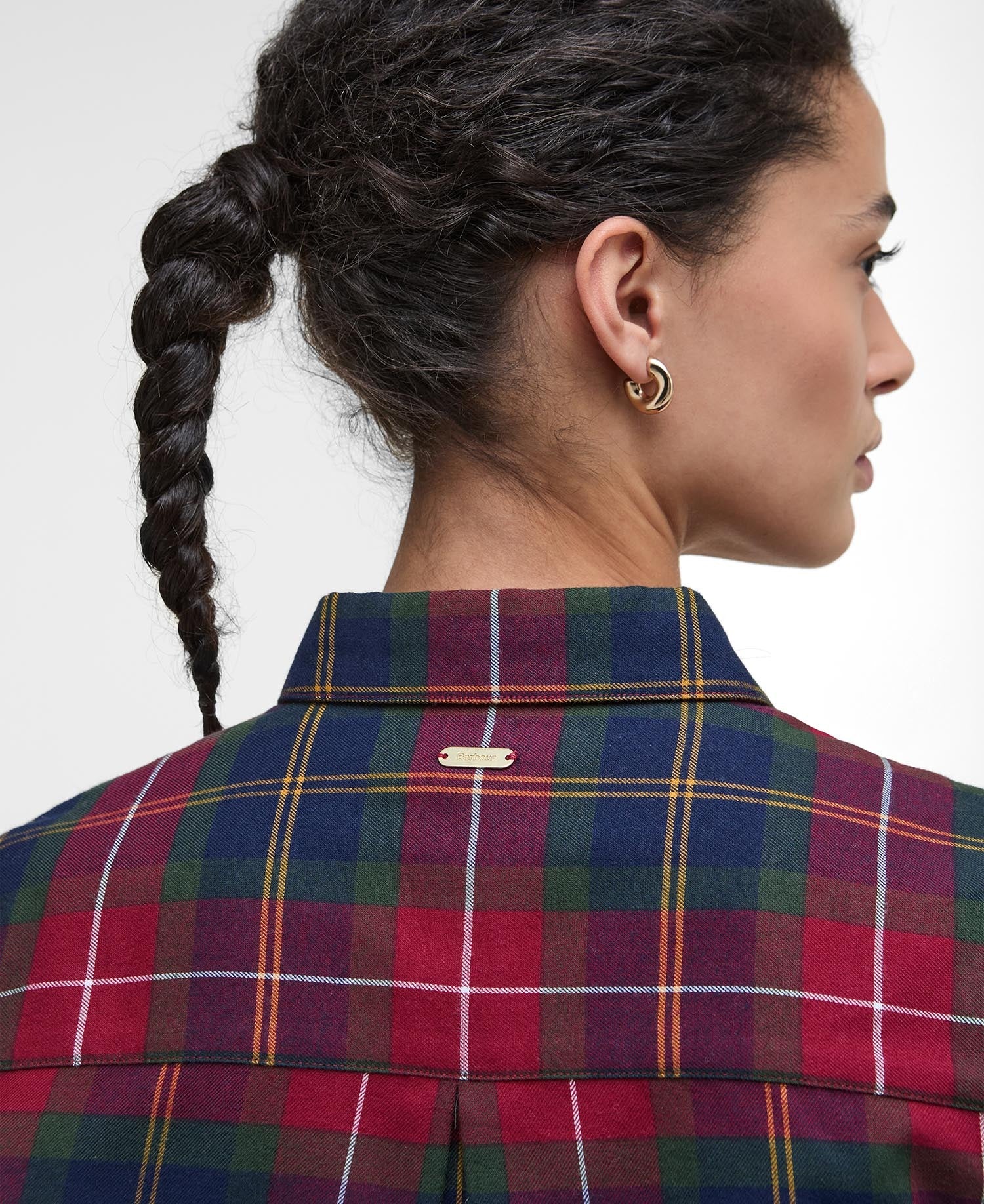 Glades Relaxed Tartan Shirt - Winterberry Tartan