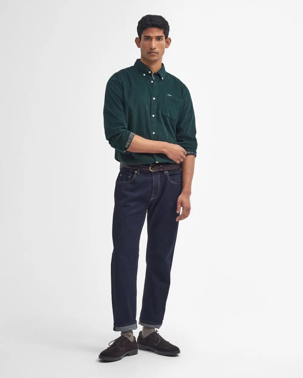 Ramsey Tailored Long-Sleeved Shirt - Seaweed