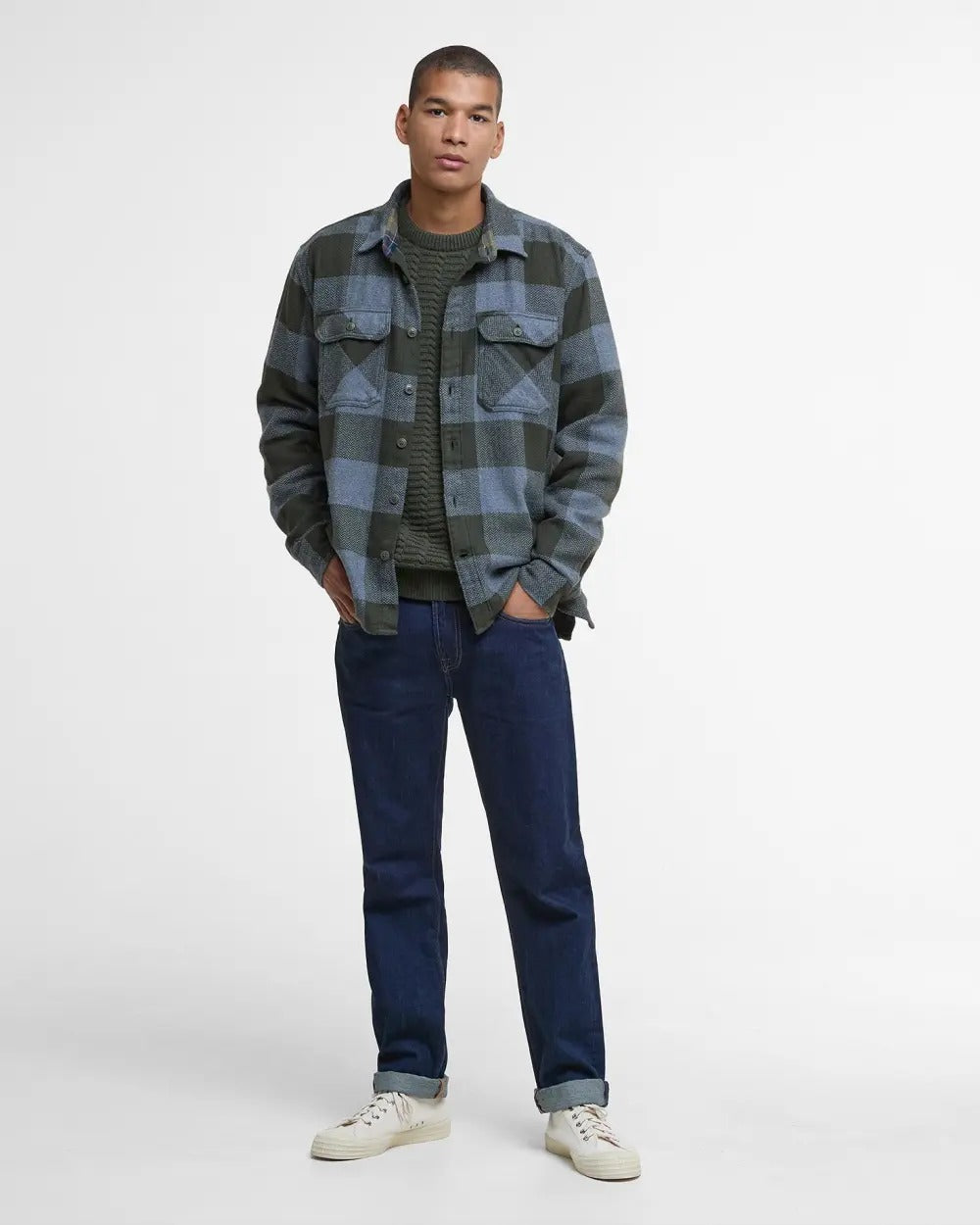 Bertow Relaxed Long-Sleeved Shirt - Forest