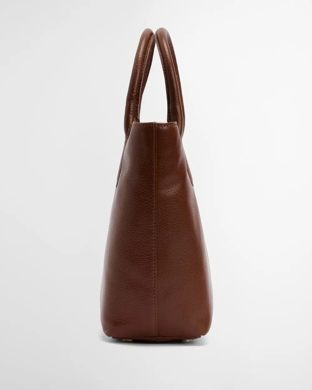 Birch Leather Tote Bag - Brown