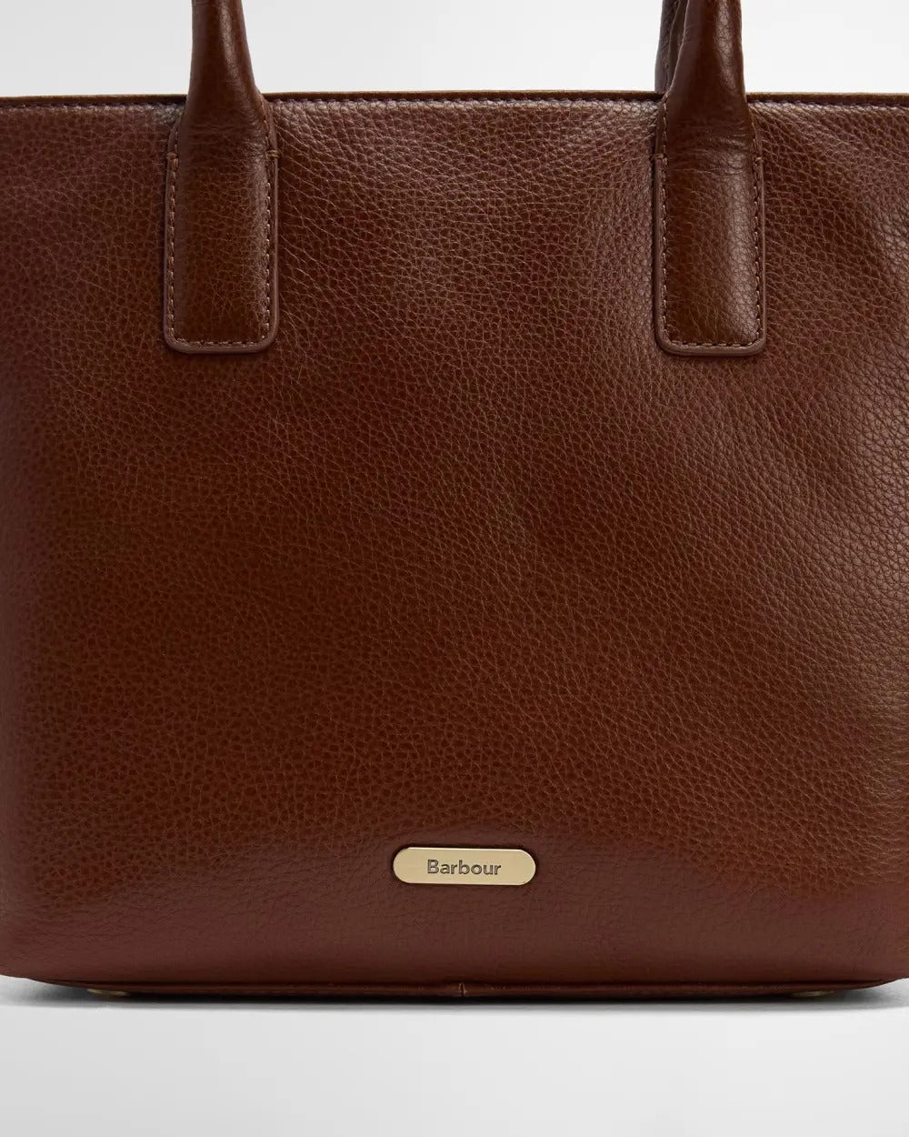 Birch Leather Tote Bag - Brown
