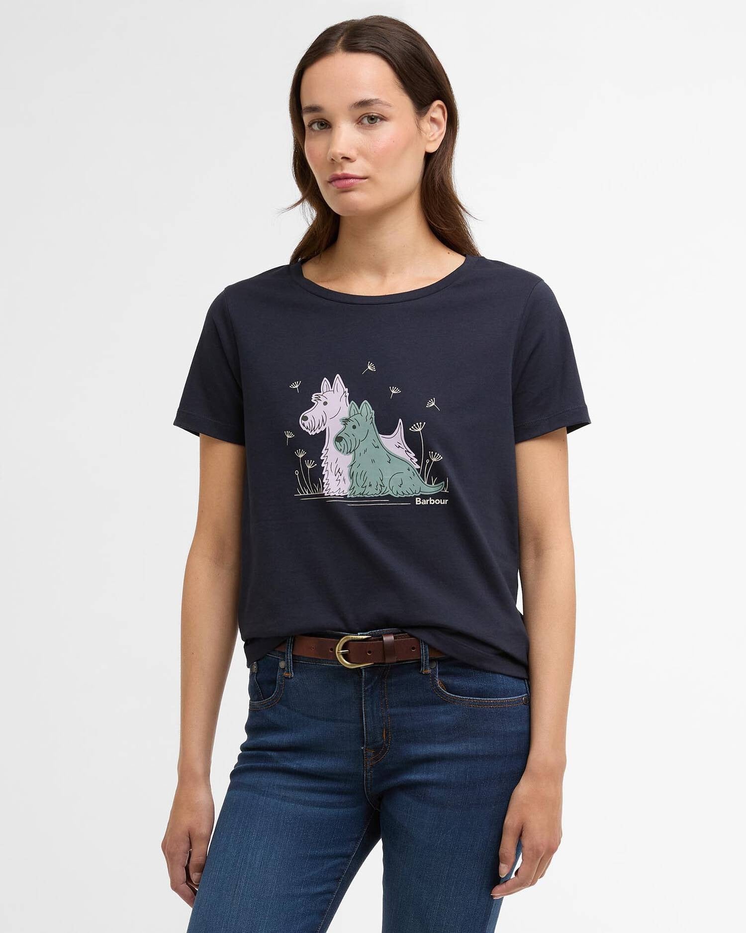 Clover T-Shirt - Navy