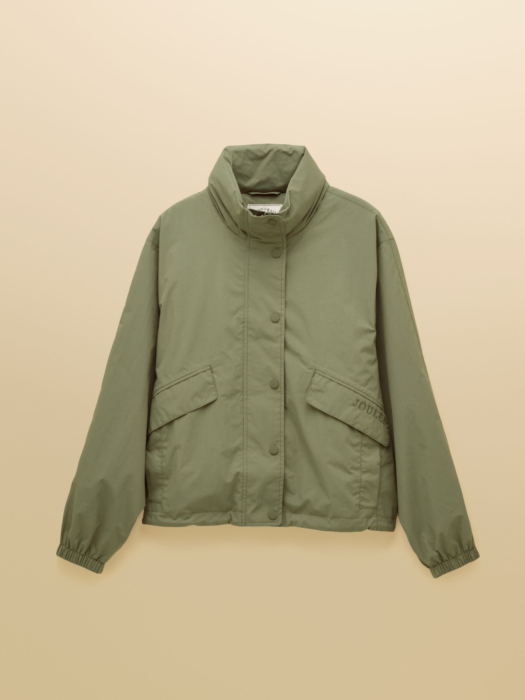 Hove Khaki Green Waterproof Windbreaker Jacket