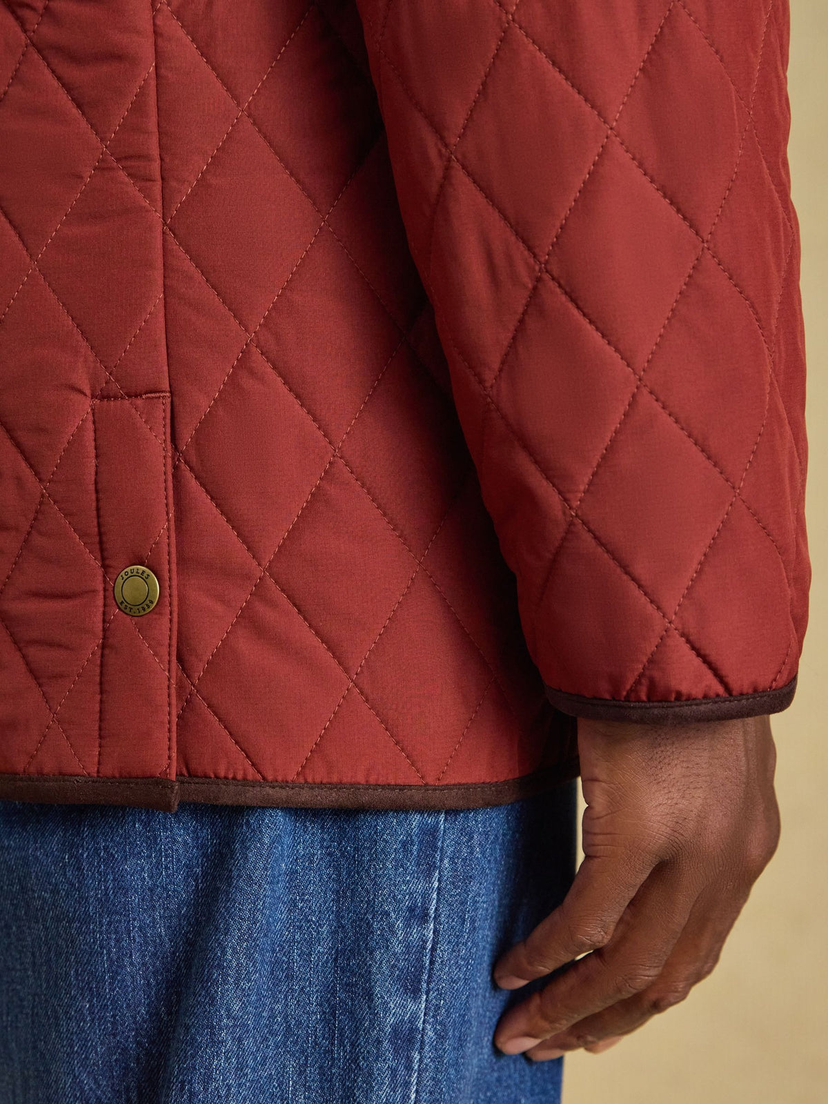 Brick Quilted Jacket