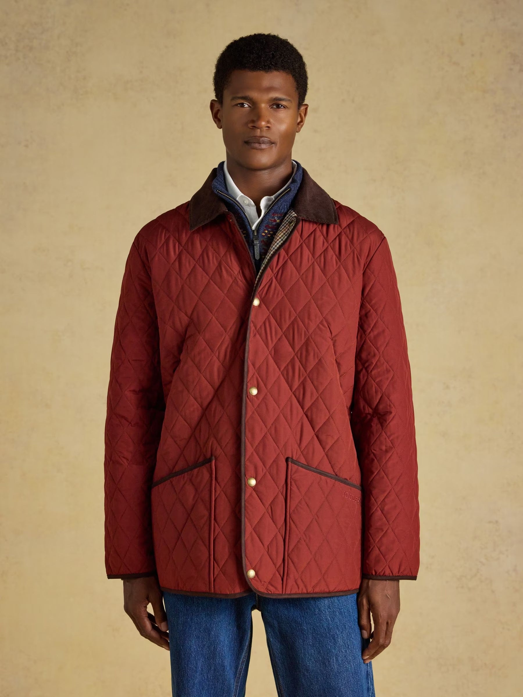 Brick Quilted Jacket