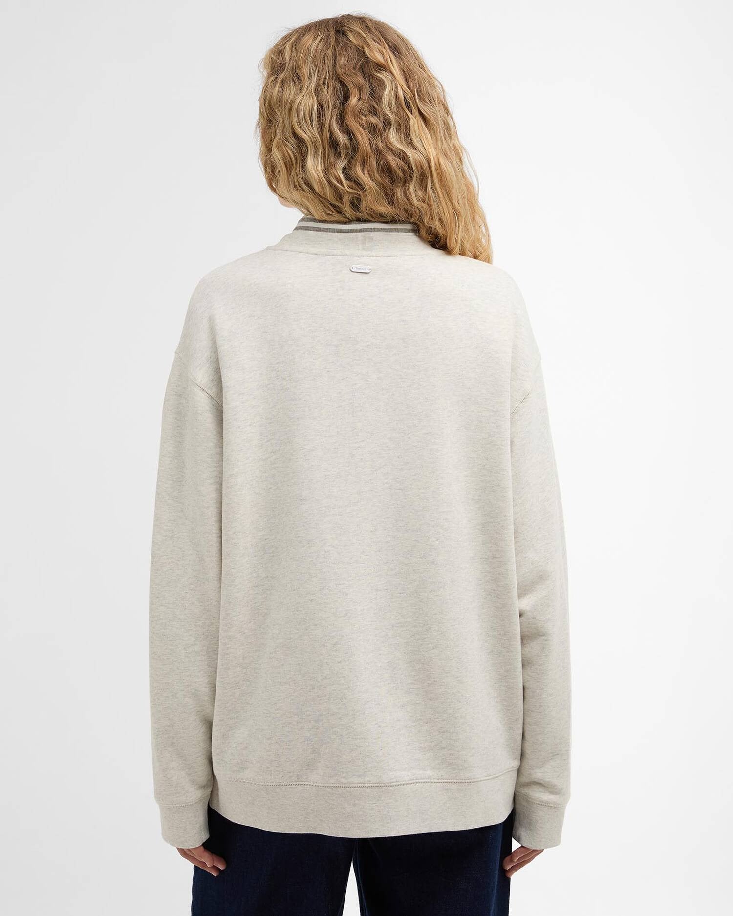 Hartland Logo Sweatshirt - Cloud Marl
