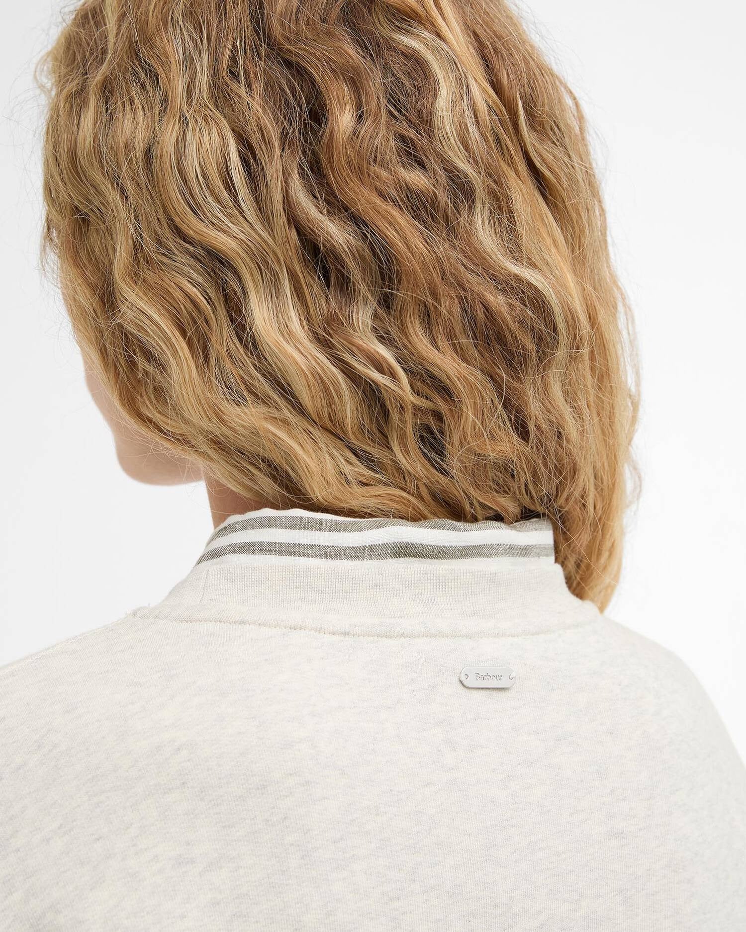 Hartland Logo Sweatshirt - Cloud Marl