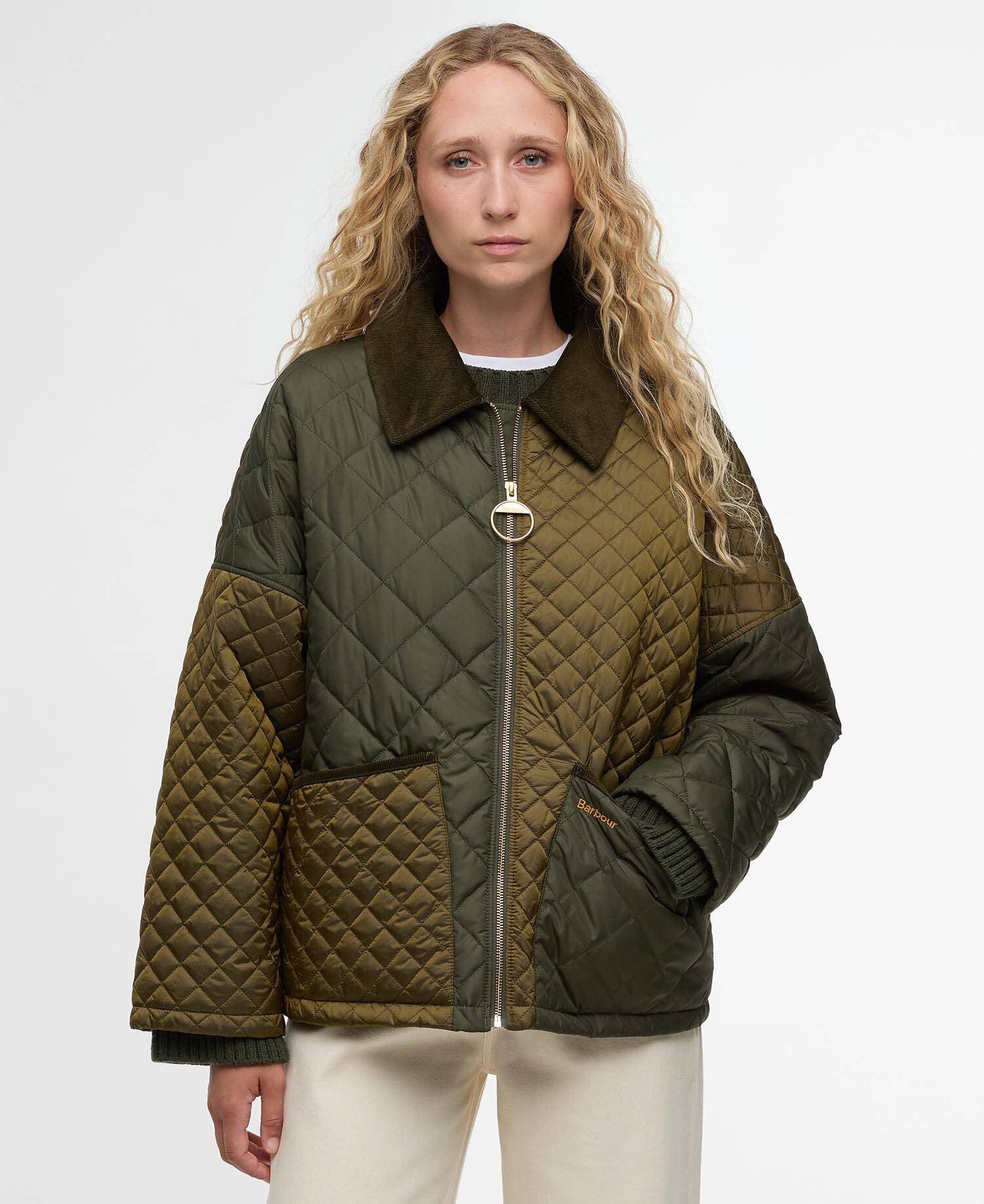 Danby Quilted Jacket - Golden Olive/Olive/Ancient Tartan