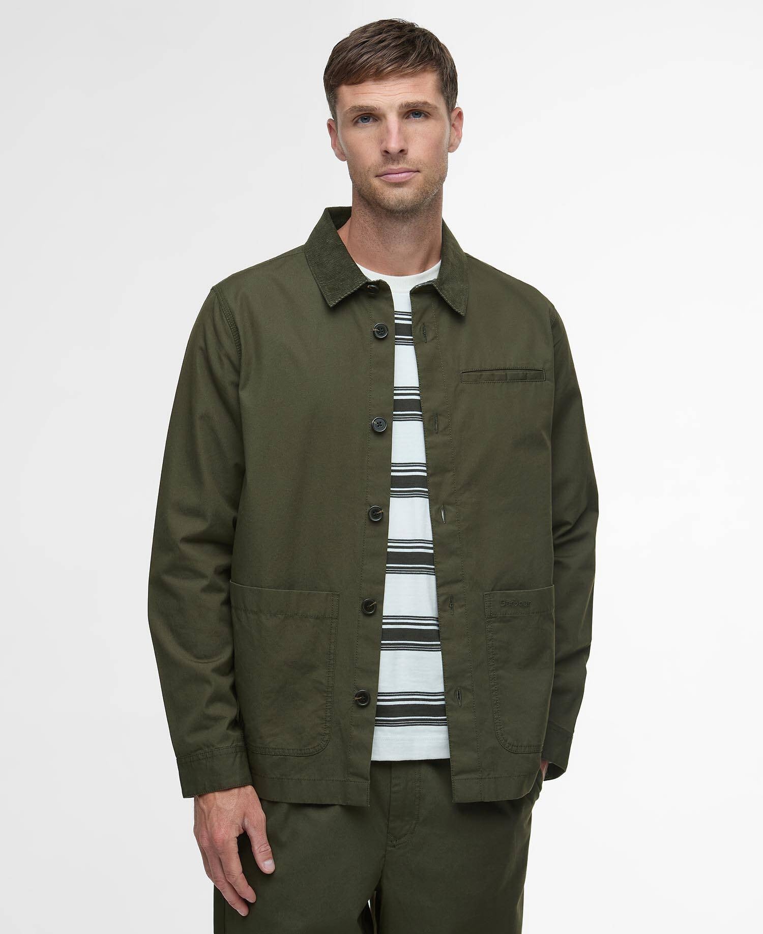 Cole Overshirt - Olive