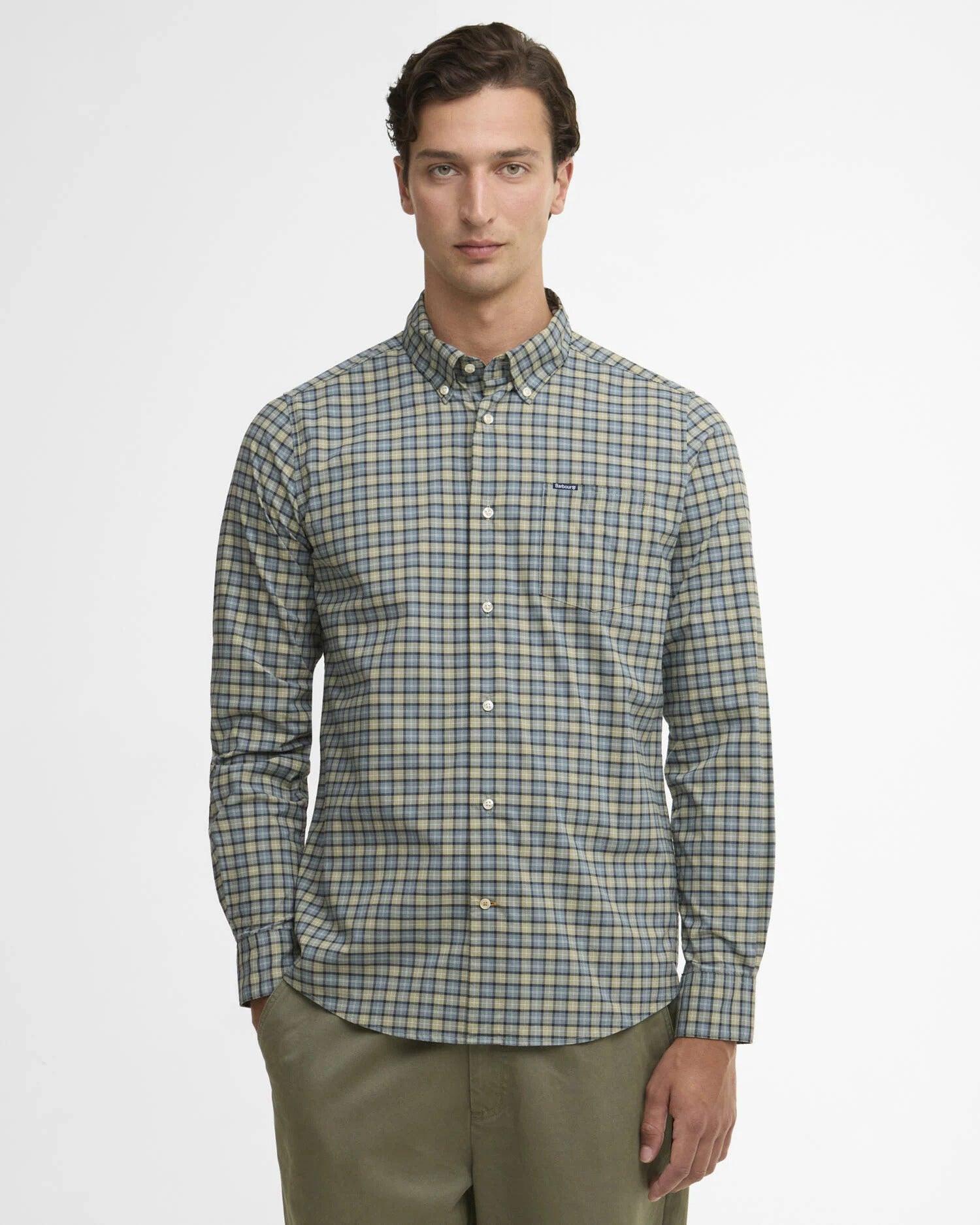 Lomond Tailored Long-Sleeved Shirt - Highland Loch Tartan