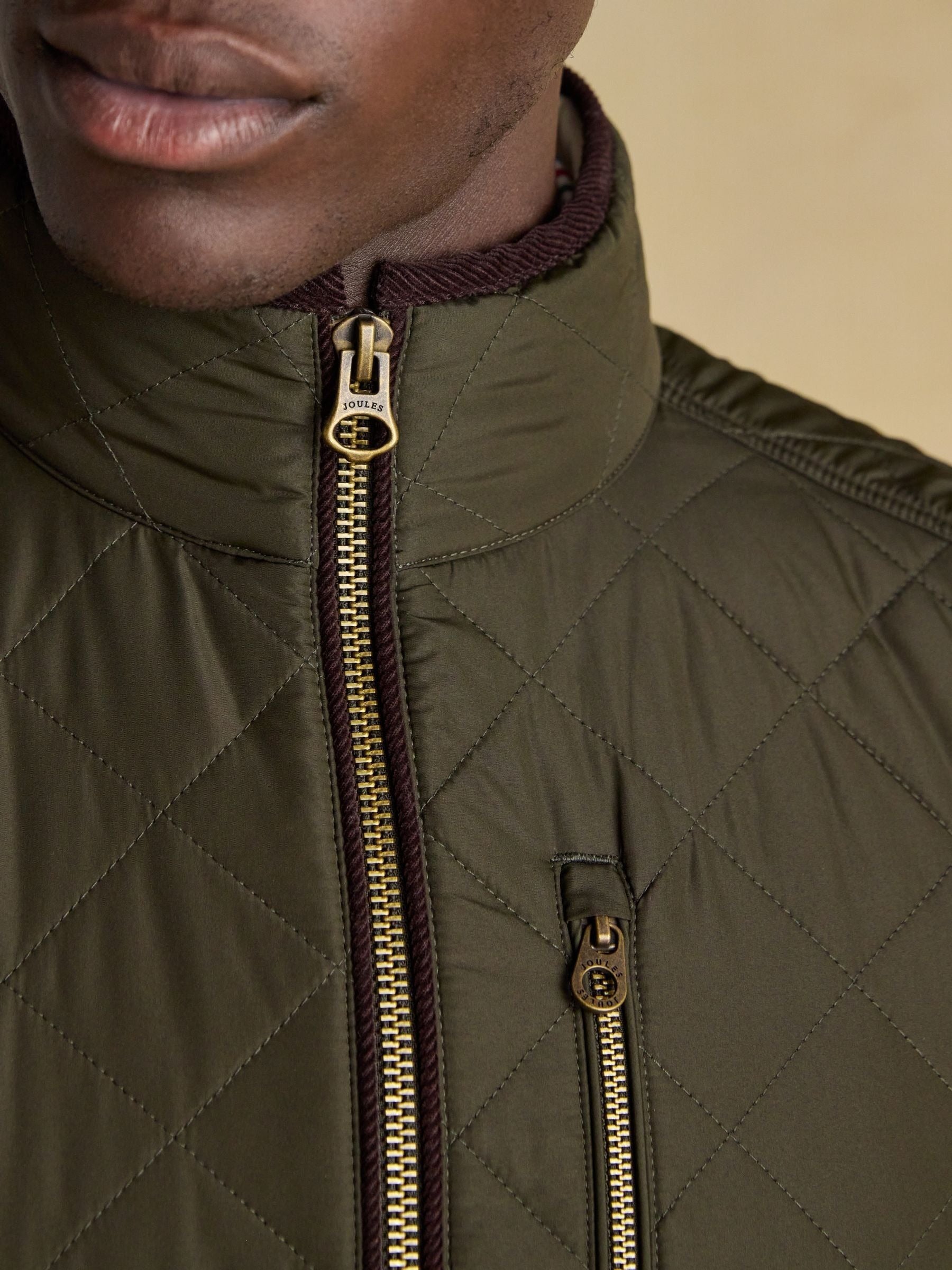 Maynard Green Diamond Quilted Gilet