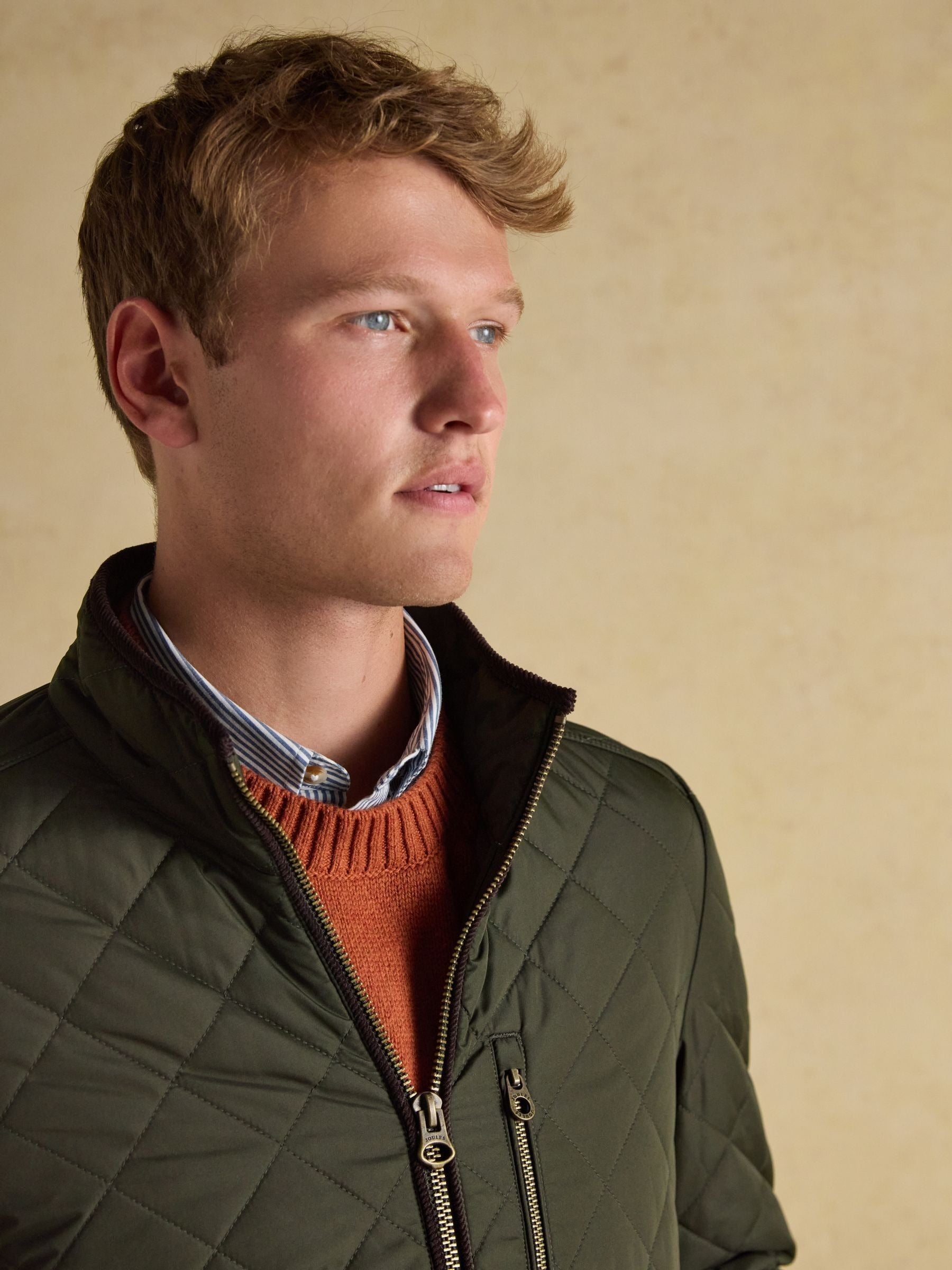 Maynard Green Diamond Quilted Jacket