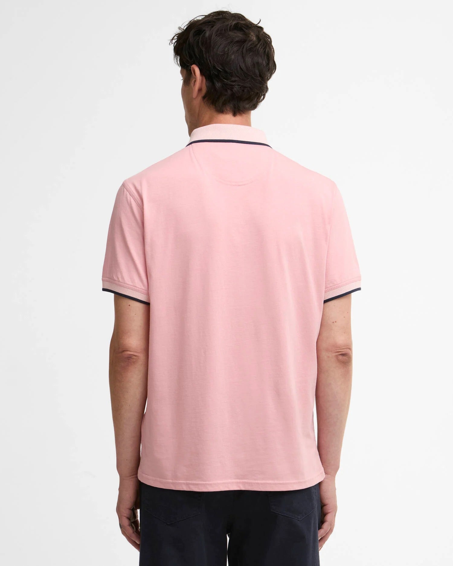 Cornsay Short-Sleeved Polo Shirt - Mineral Pink