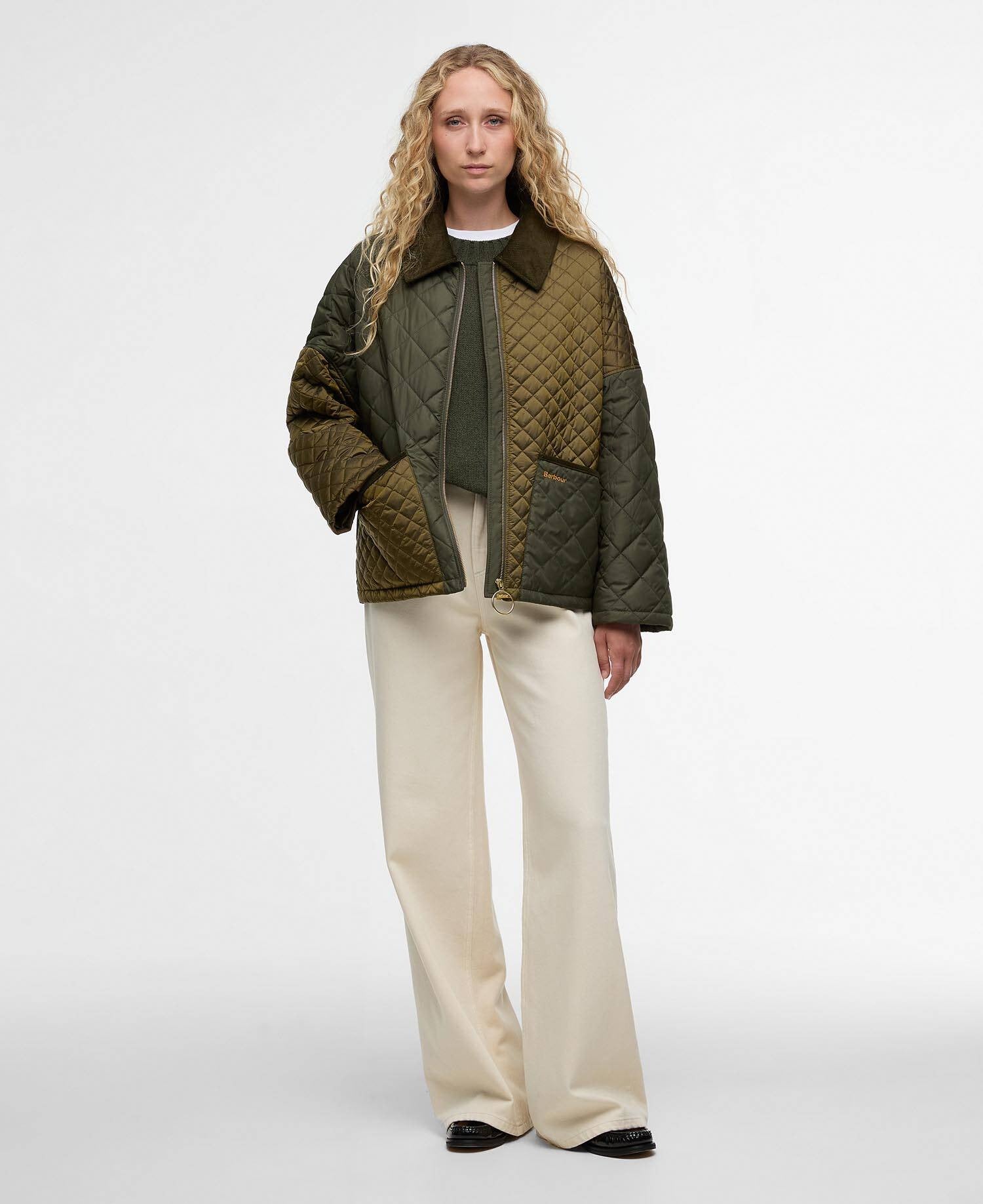 Danby Quilted Jacket - Golden Olive/Olive/Ancient Tartan