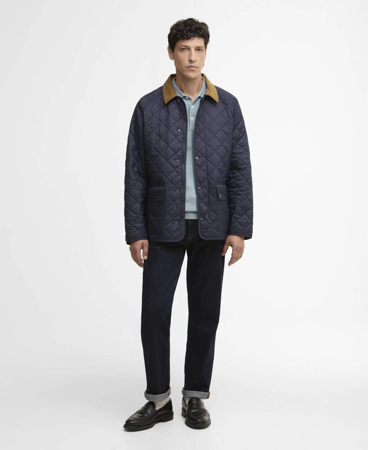 City Bedale Quilted Jacket - Navy