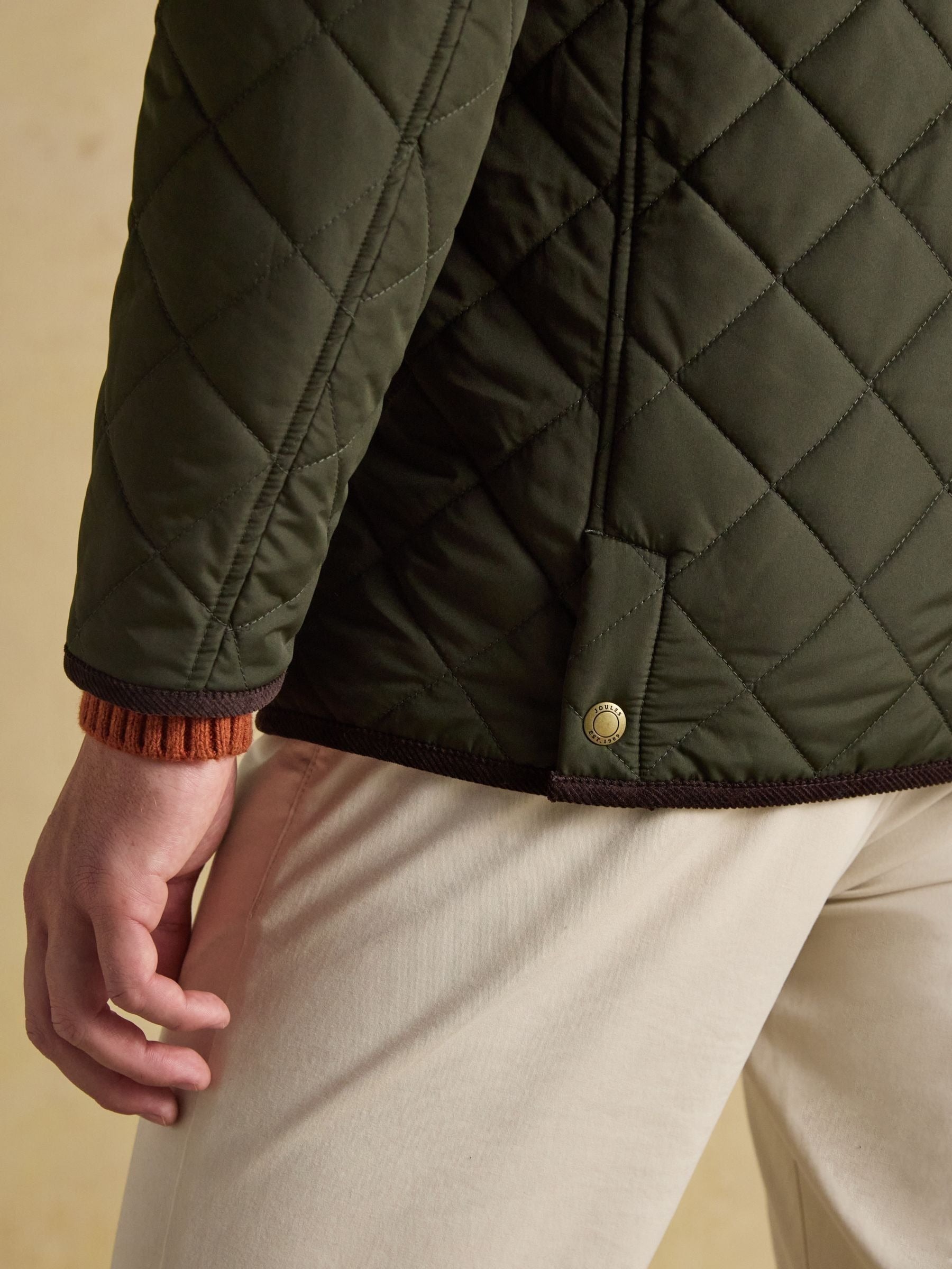 Maynard Green Diamond Quilted Jacket