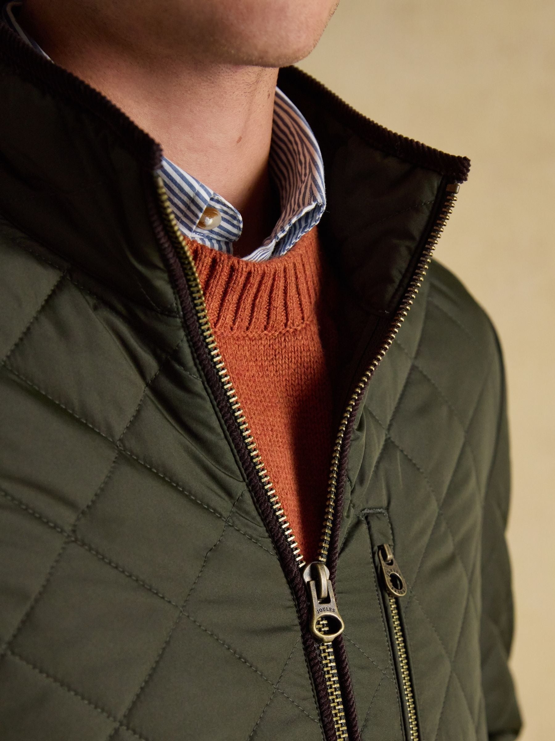 Maynard Green Diamond Quilted Jacket