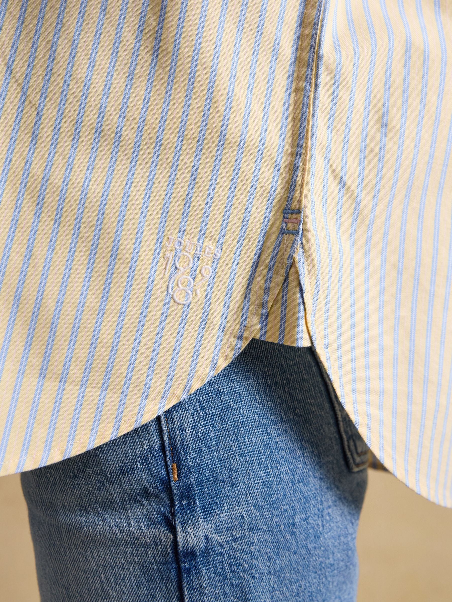 Hotchpotch Striped Boyfriend Fit Oxford Shirt