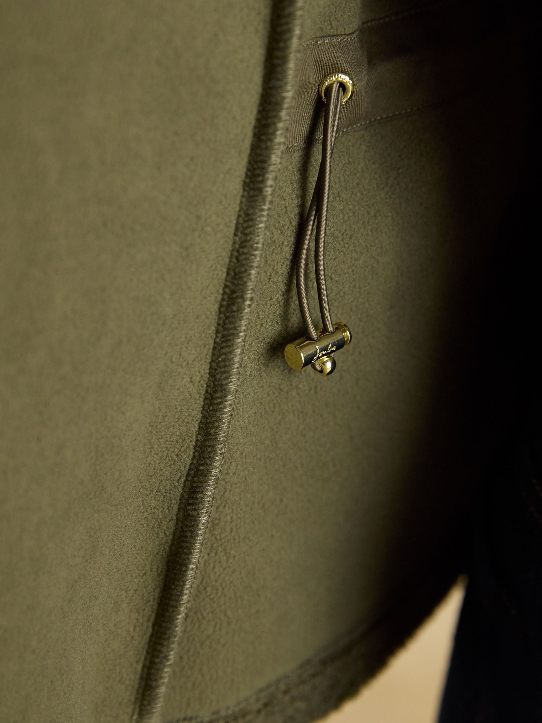 Borg Heritage Khaki Green Fleece Gilet