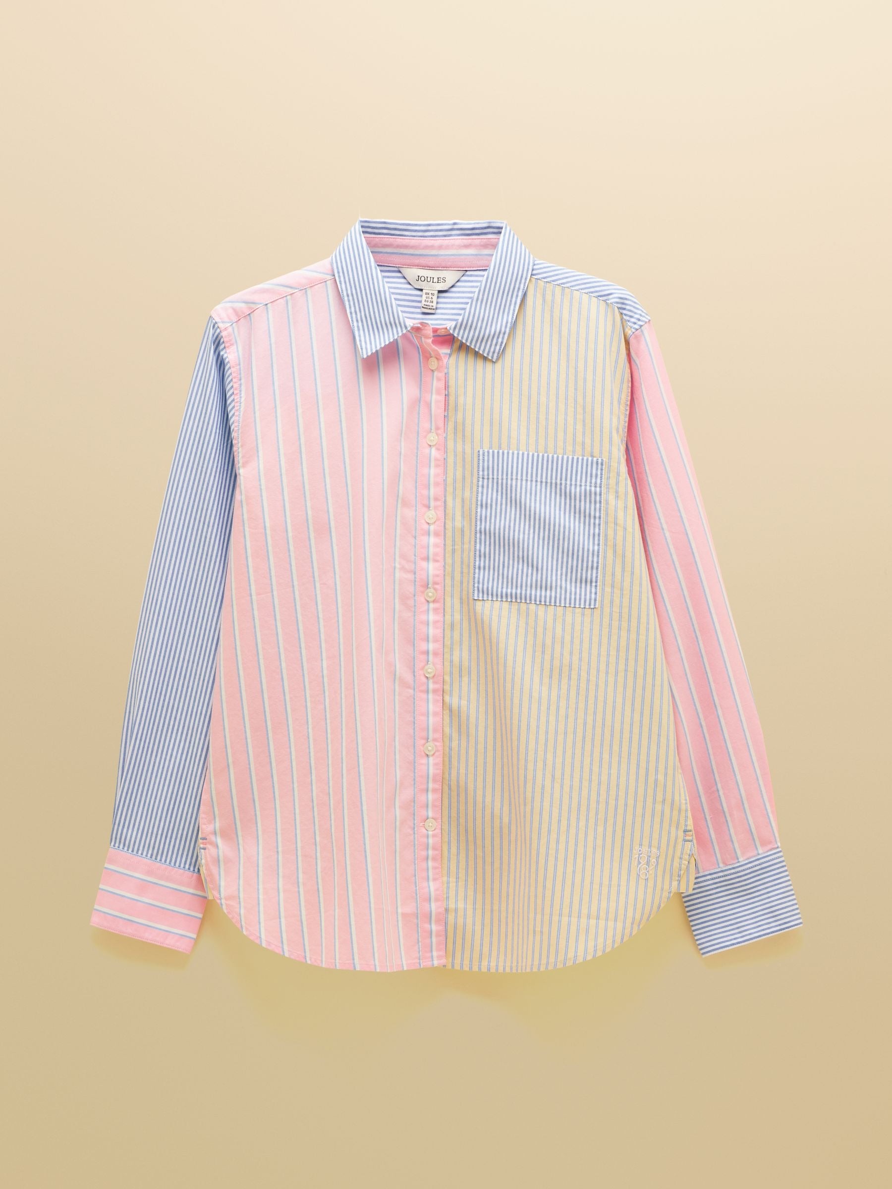 Hotchpotch Striped Boyfriend Fit Oxford Shirt
