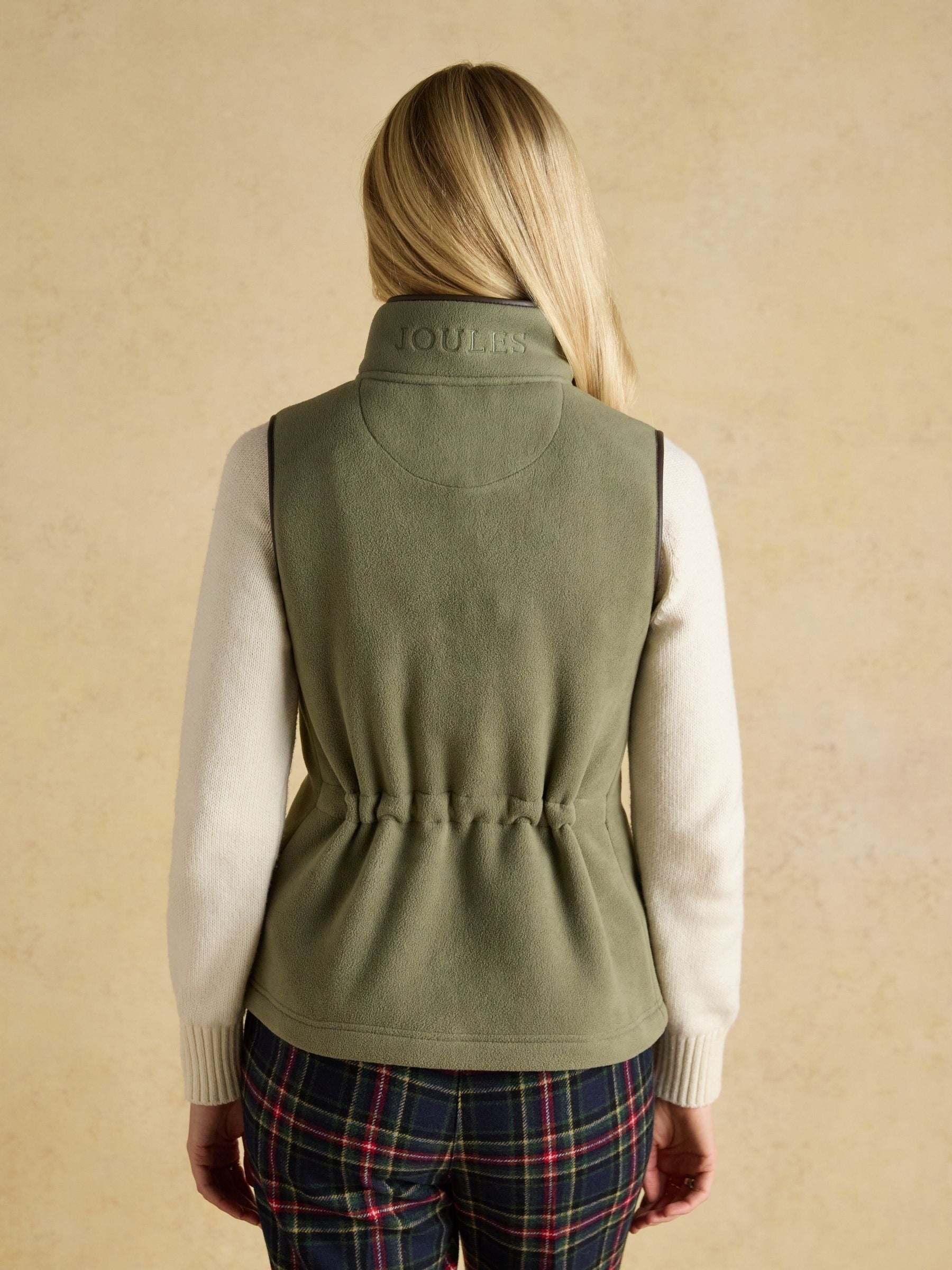 Heritage Light Green Regular Fleece Gilet