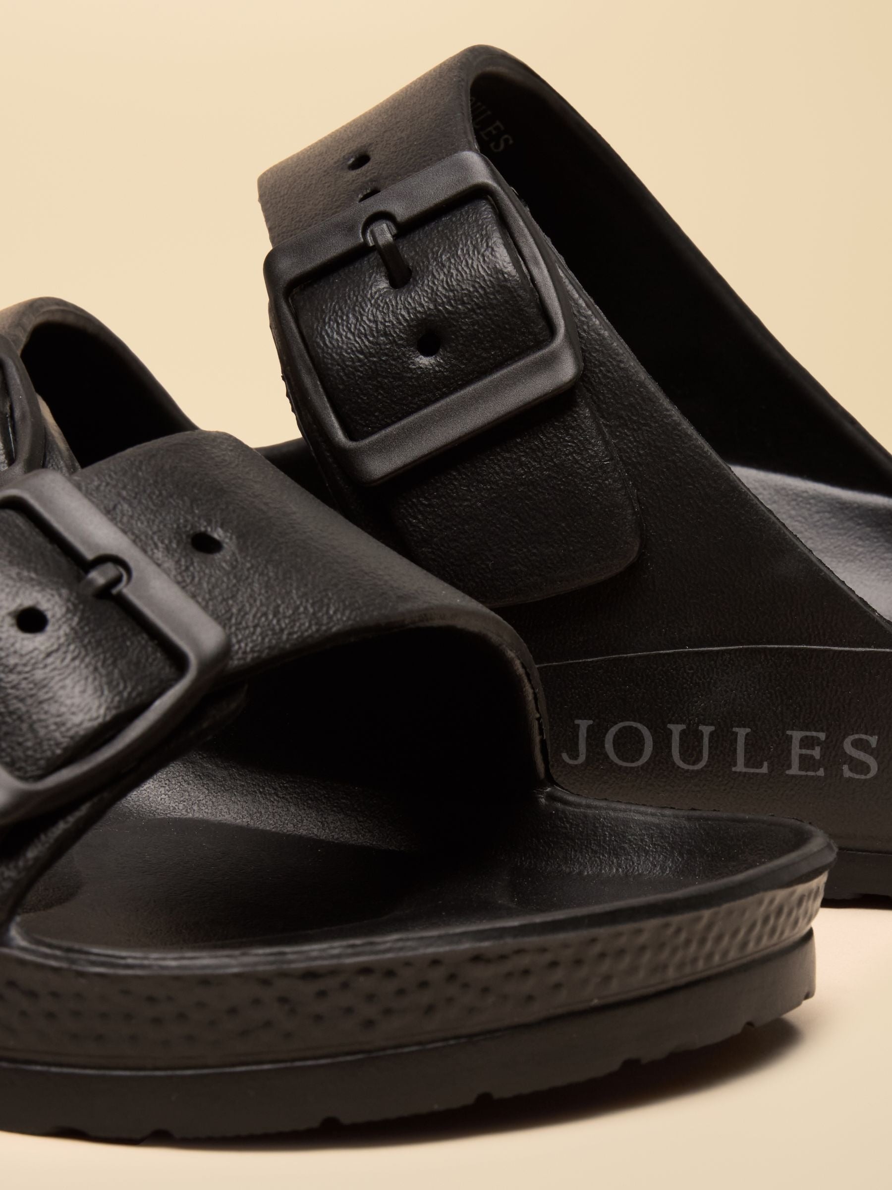 Sunseeker Black EVA Double Buckle Sliders