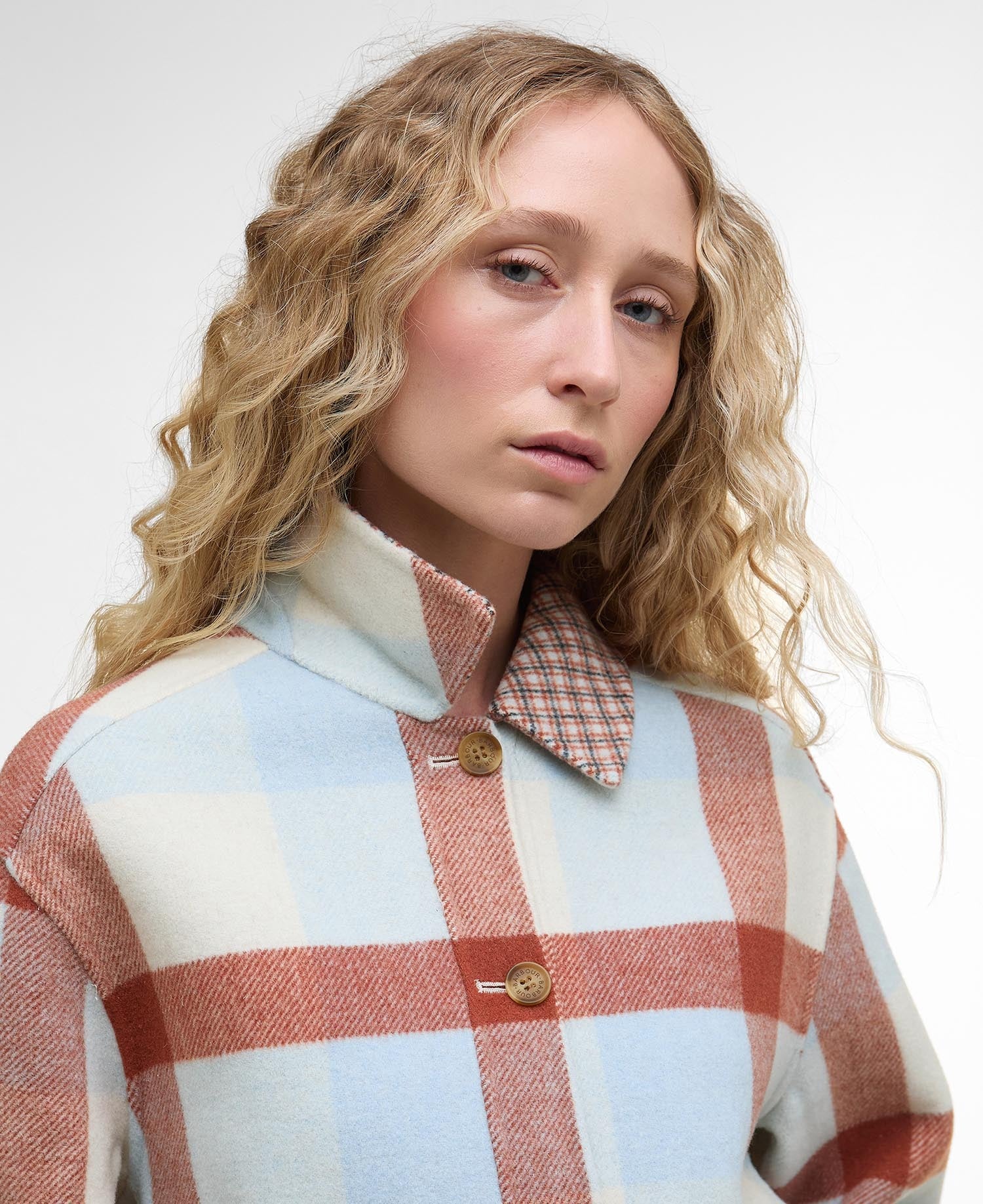 Robyn Tartan Overshirt - Multi Check