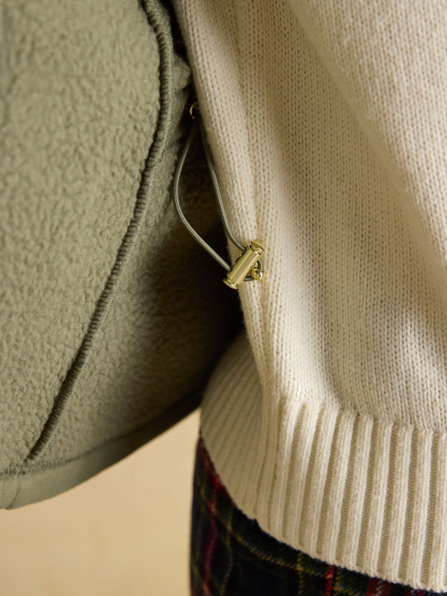 Heritage Light Green Regular Fleece Gilet