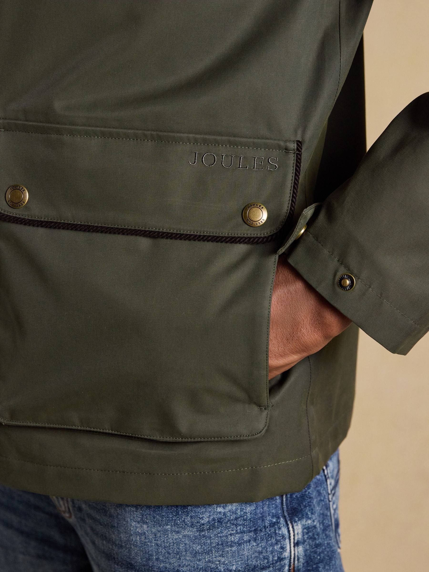 Westcott Khaki Green Waterproof Coat