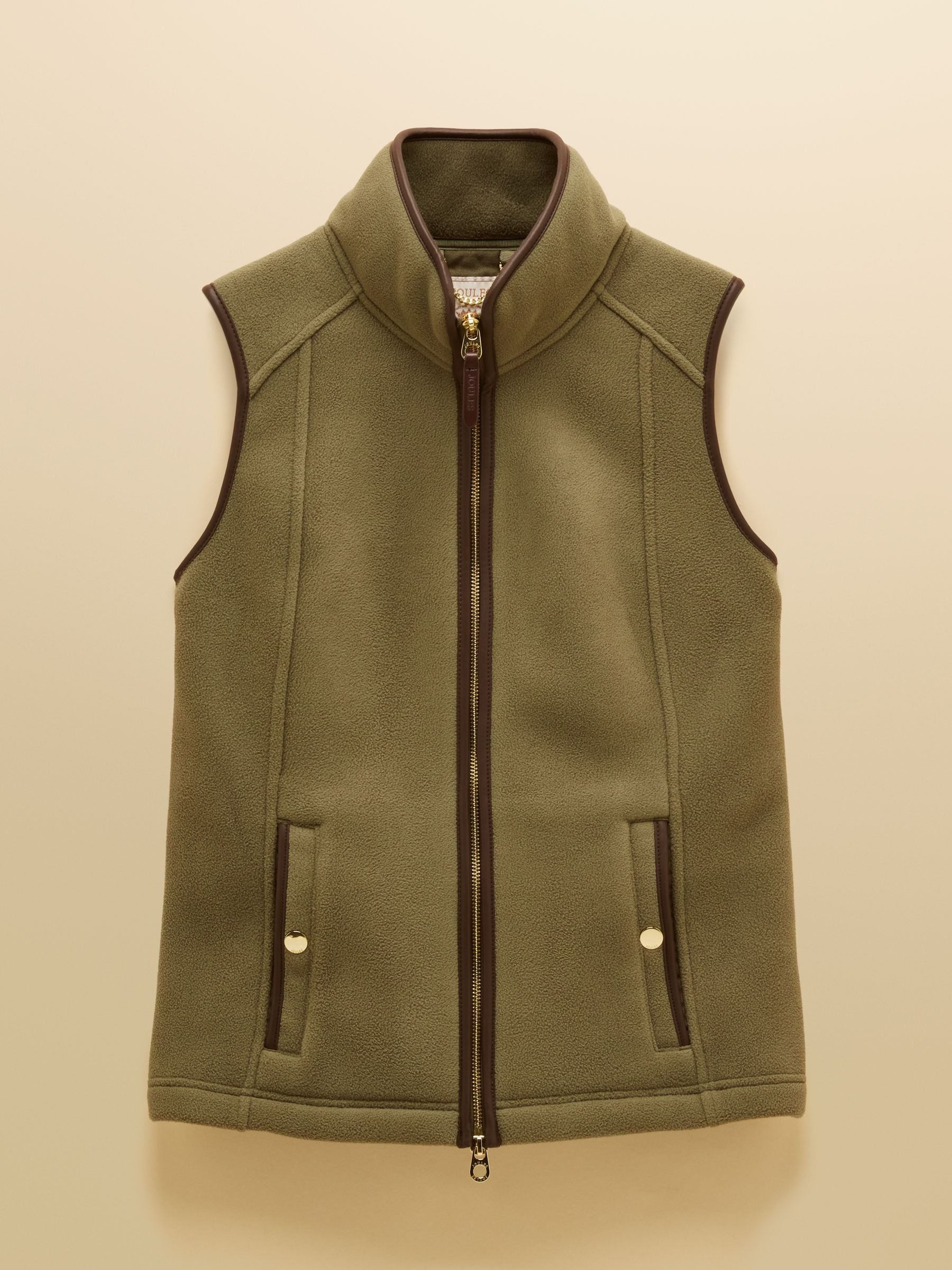 Heritage Light Green Regular Fleece Gilet