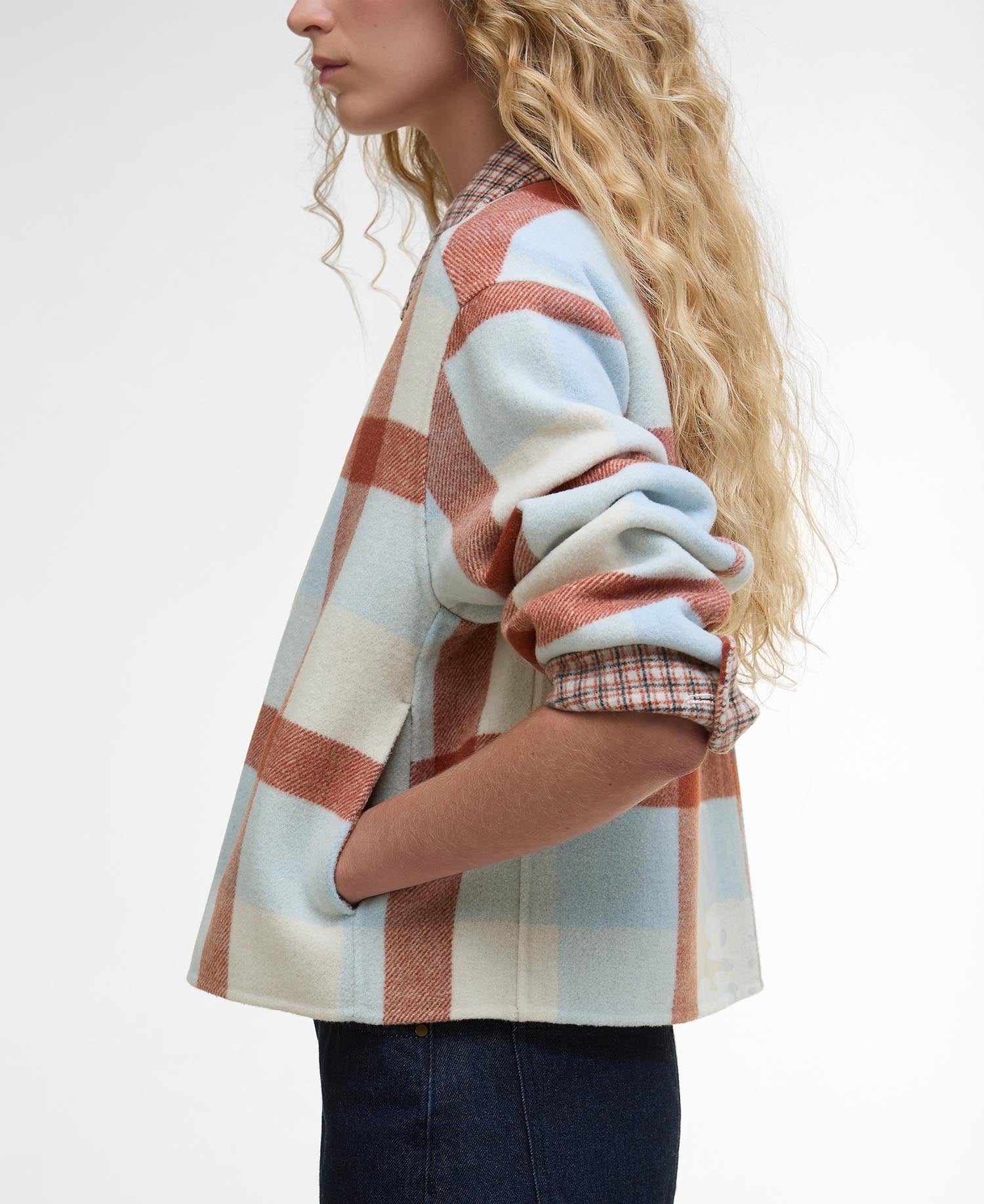 Robyn Tartan Overshirt - Multi Check