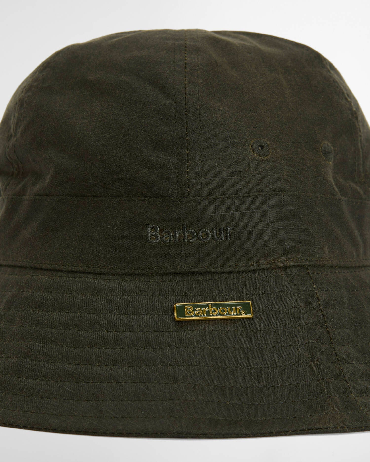 Spectator 6 Panel Bucket Hat - Green