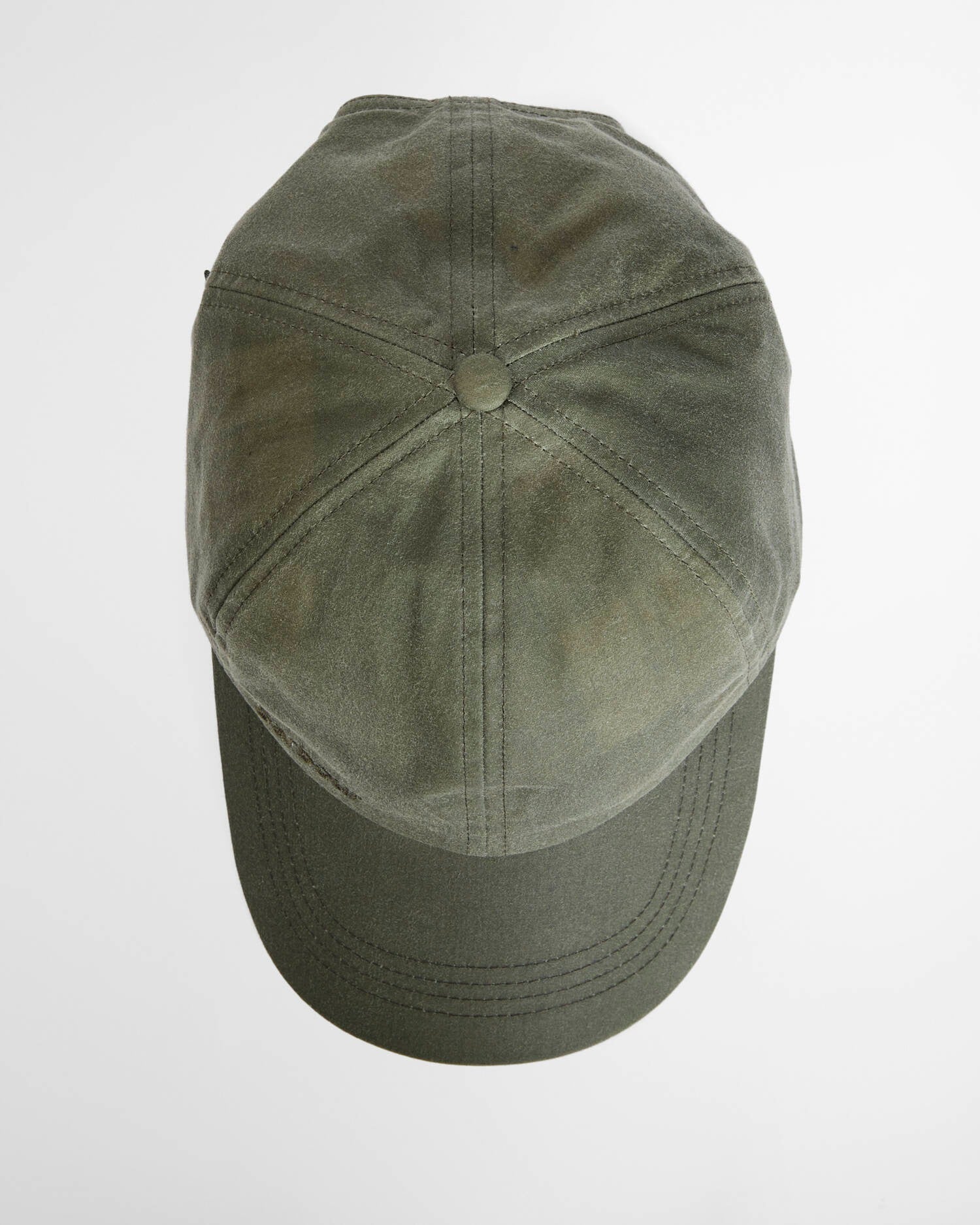 Waxed Sports Cap - Light Moss