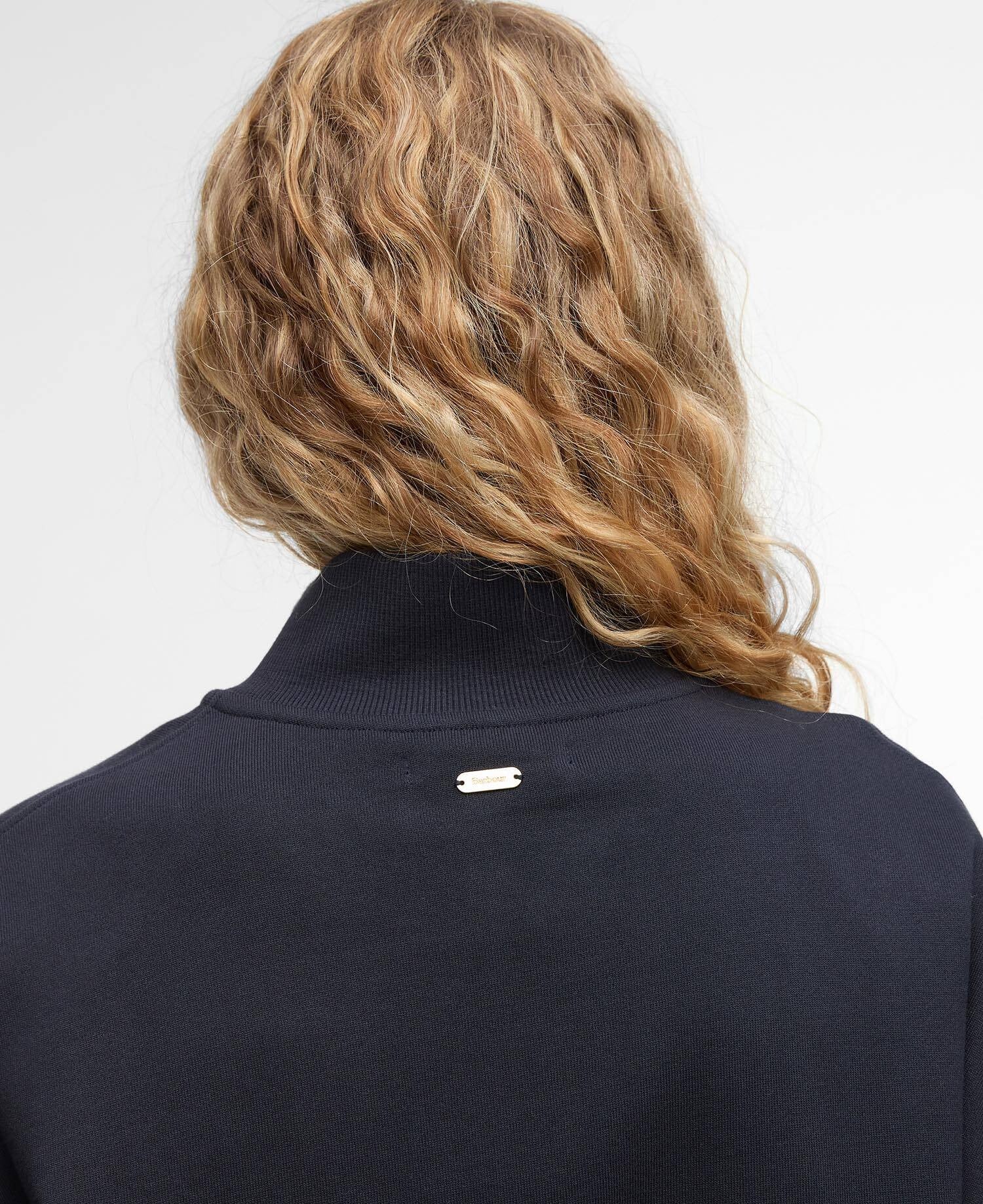 Sara Half Zip Sweatshirt - Dark Navy
