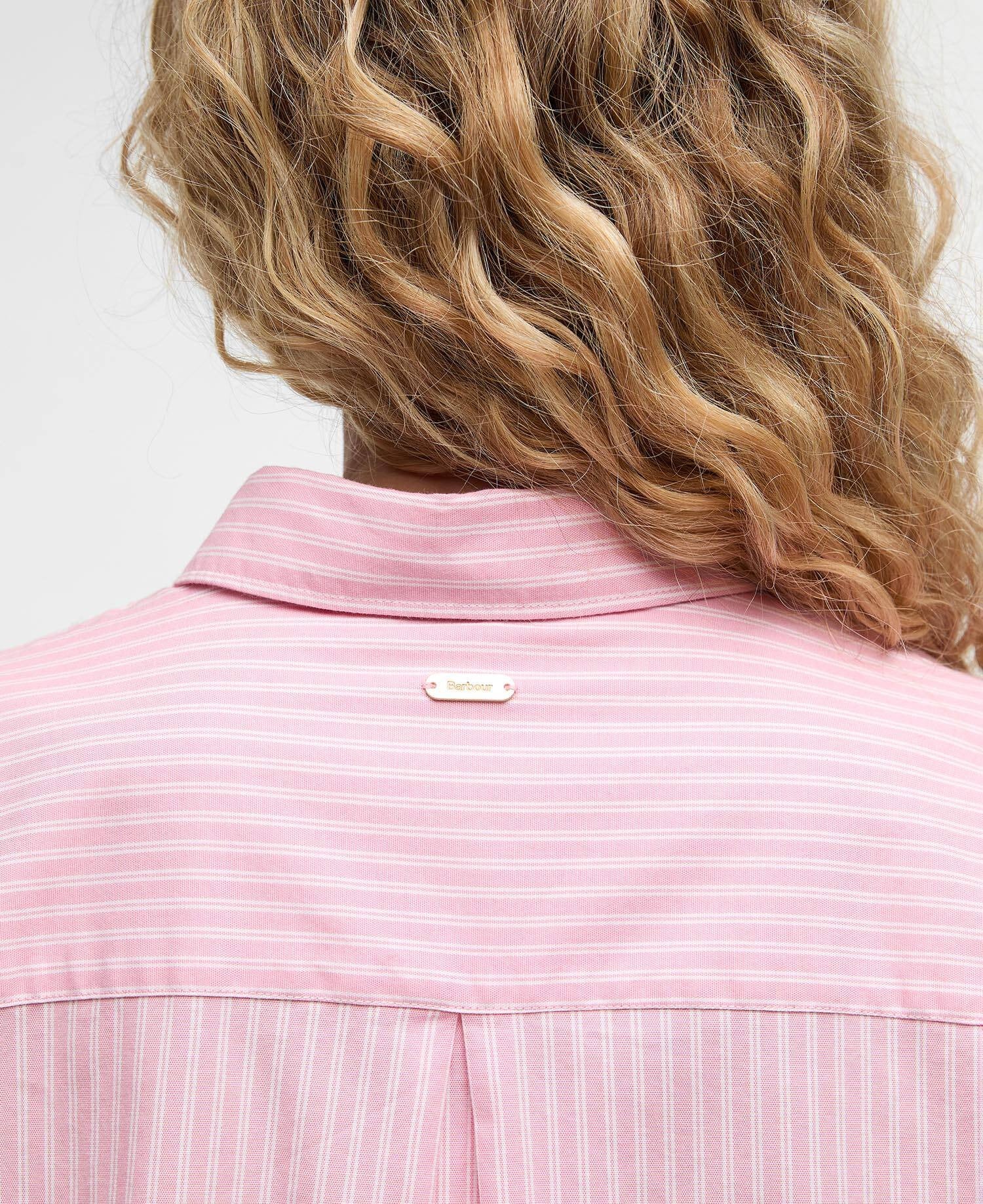 Rosie Shirt - Cherry Blossom Stripe