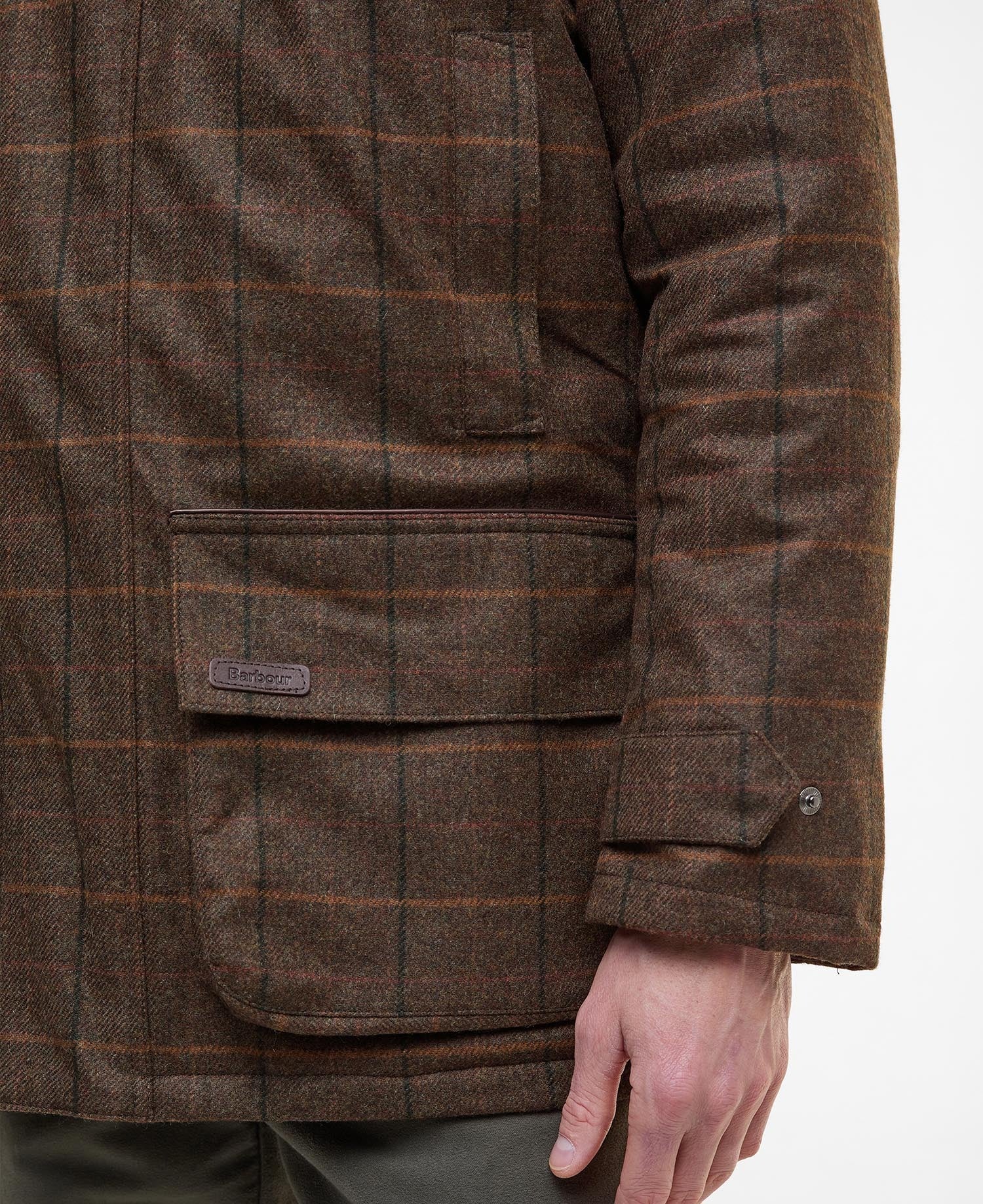 Wool Beaconsfield - Burnhill Brown Check