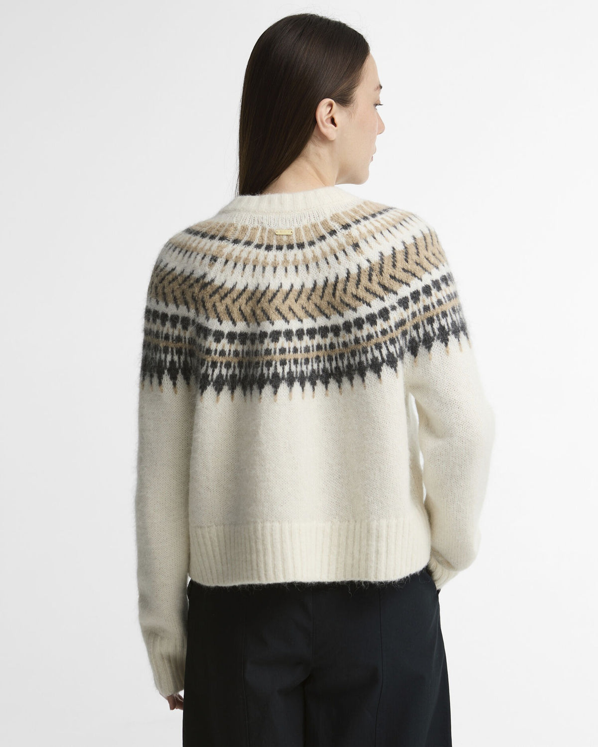 Pauline Fair Isle Cardigan - Cloud Multi
