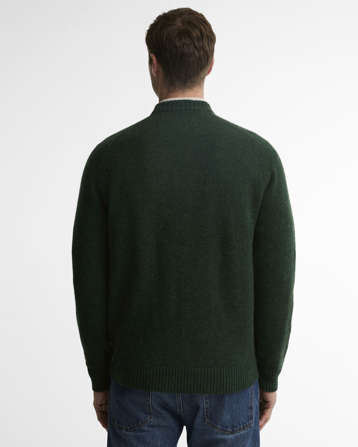 Newtown Crew Neck Jumper - Sage