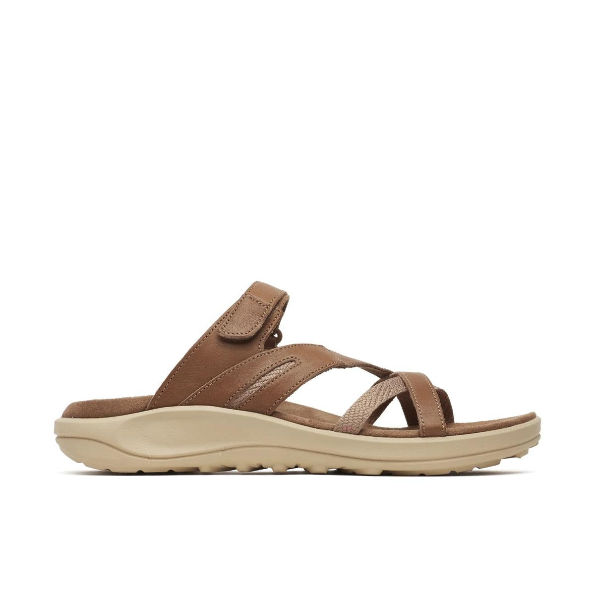 Women's District 4 Leather Weave Mocha
