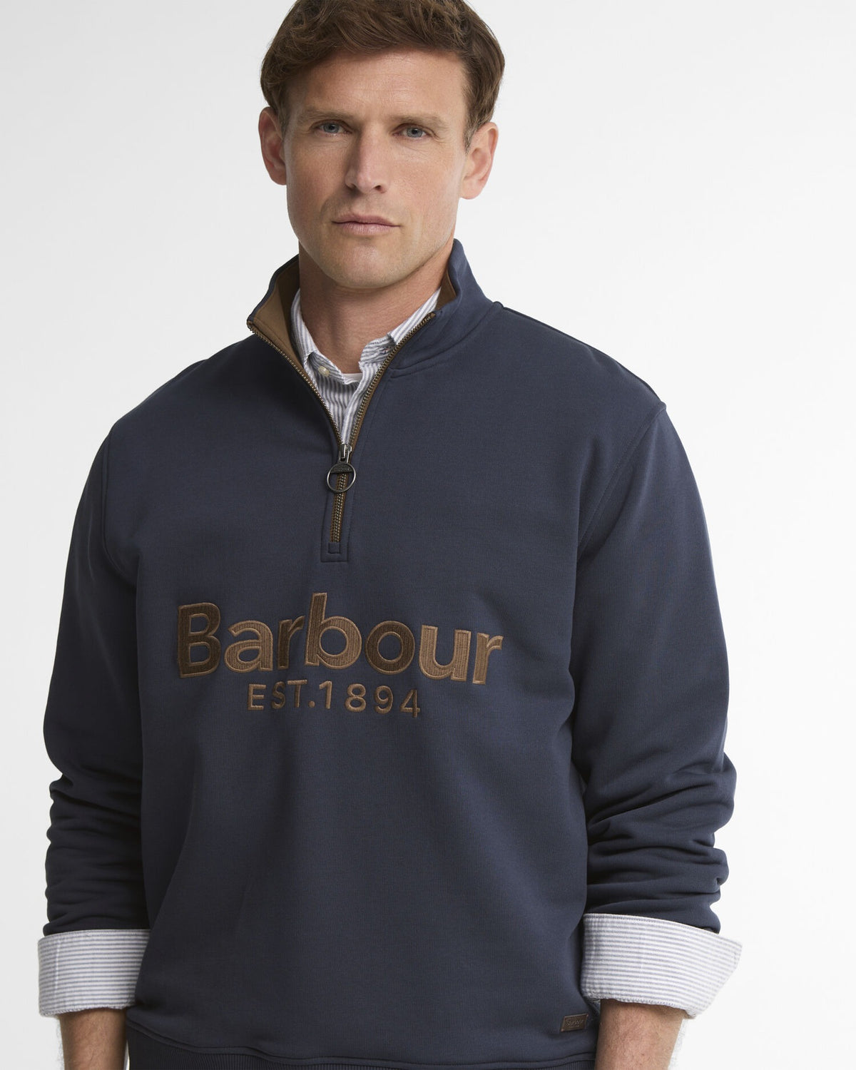 Fosse Half-Zip Sweatshirt - Navy