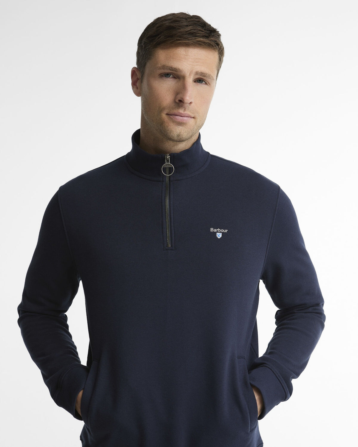 Desmond Half-Zip Sweatshirt - Navy