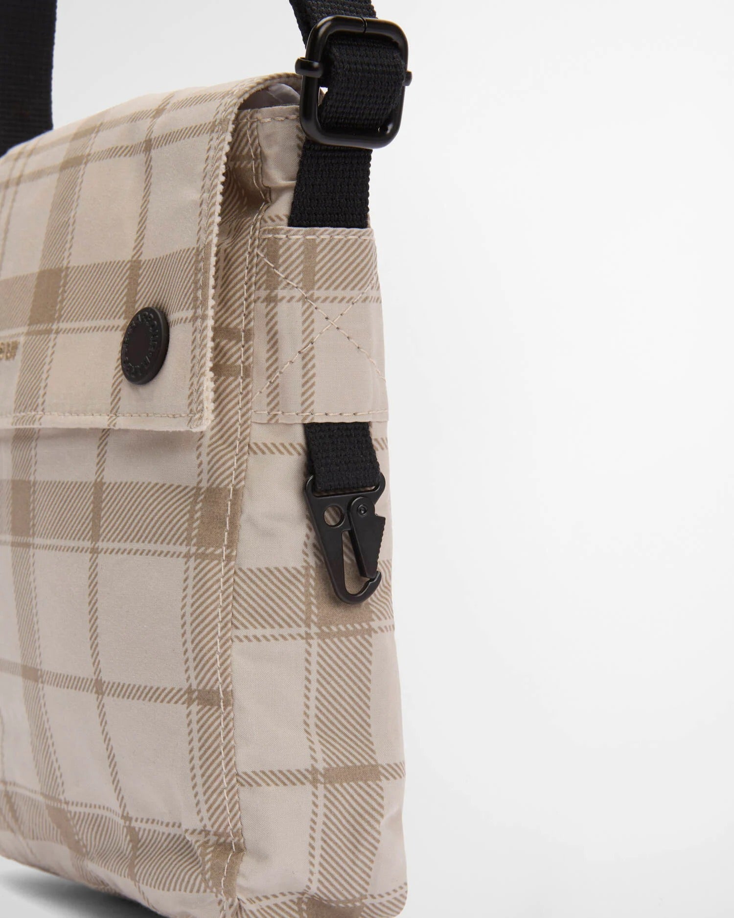Transport Crossbody Bag - Mist Tartan