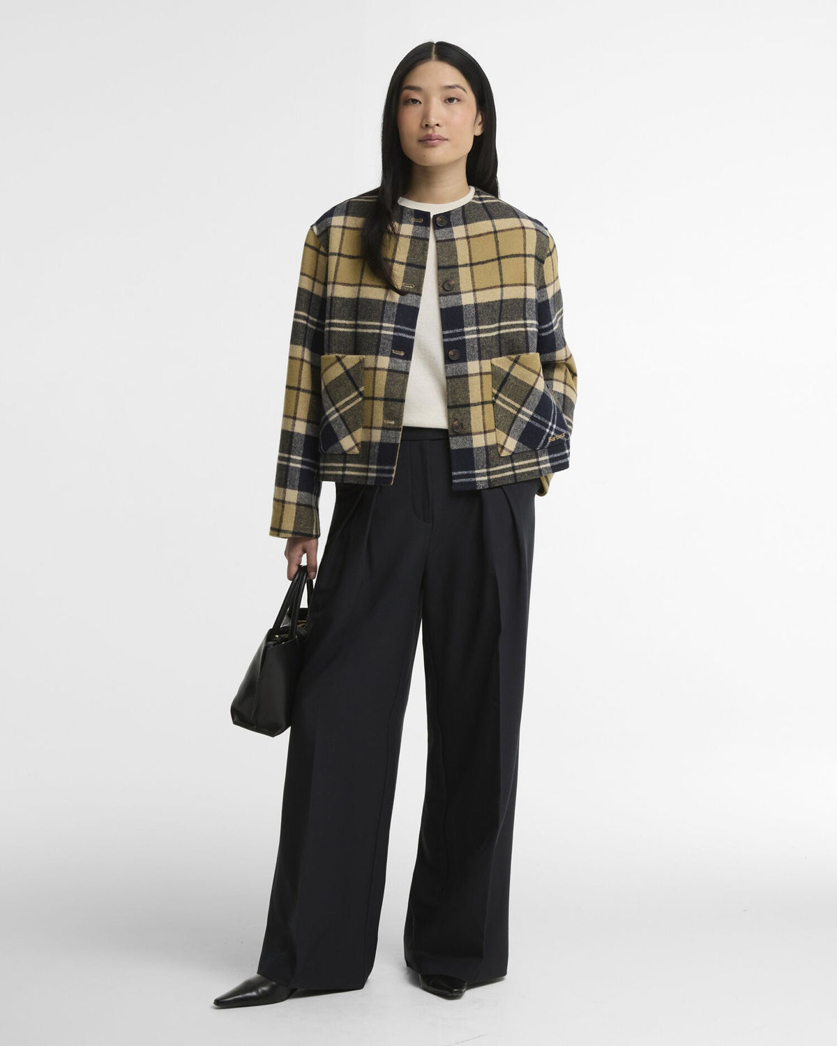 Marlow Tartan Wool Overshirt - Birchwood Tartan