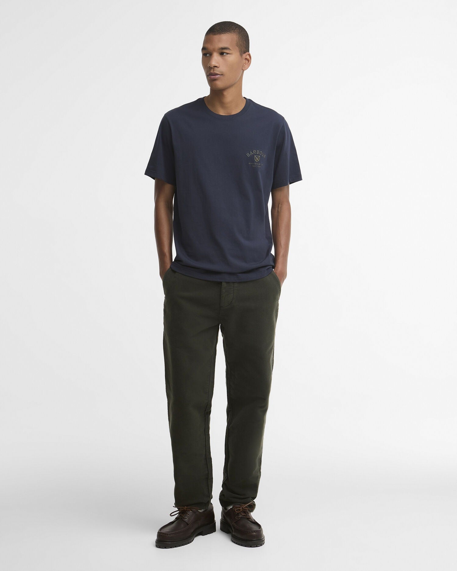 Moleskin Tailored Trousers - Sage