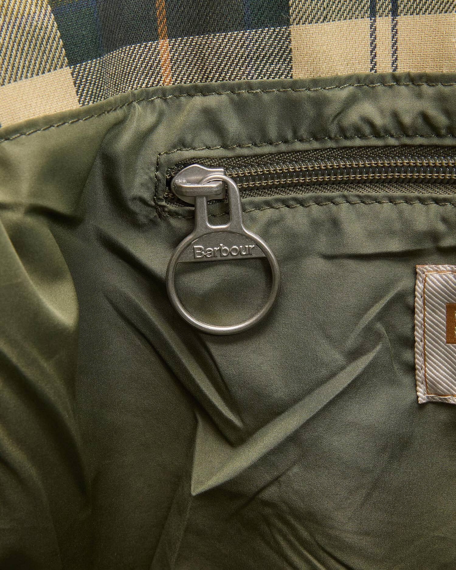 Healy Quilted Tote Bag - Bleached Olive