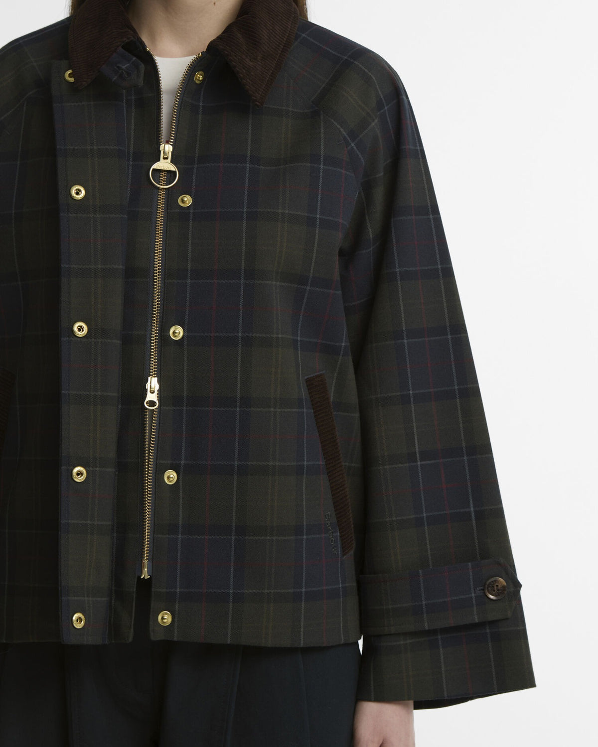 Sandra Tartan Showerproof Jacket - Shadow Classic Tartan